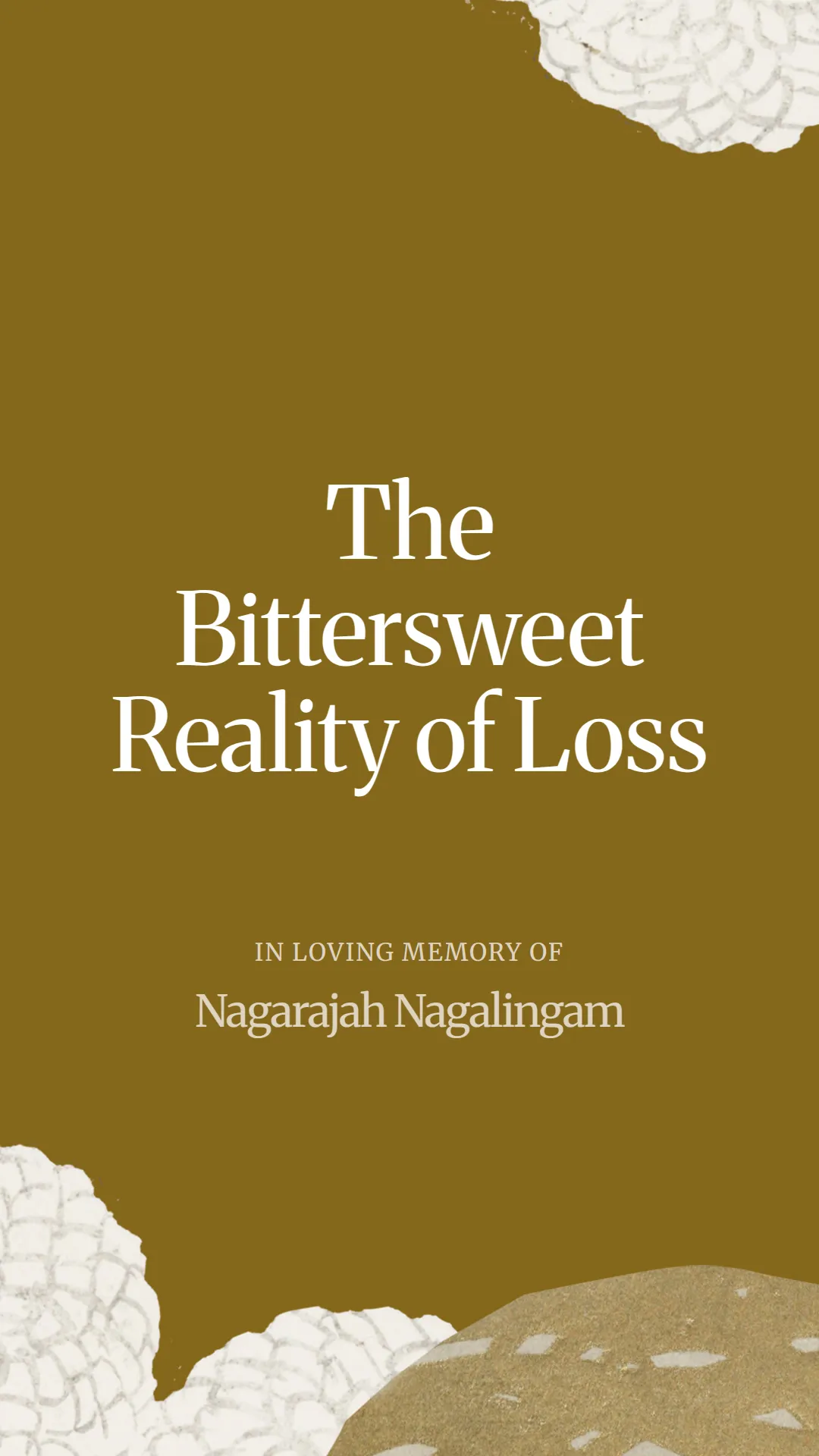The Bittersweet Reality of Loss