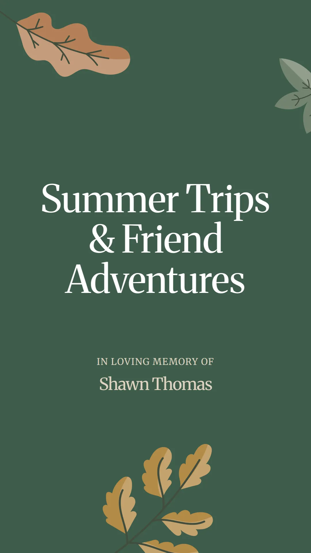 Summer Trips and Friend Adventures