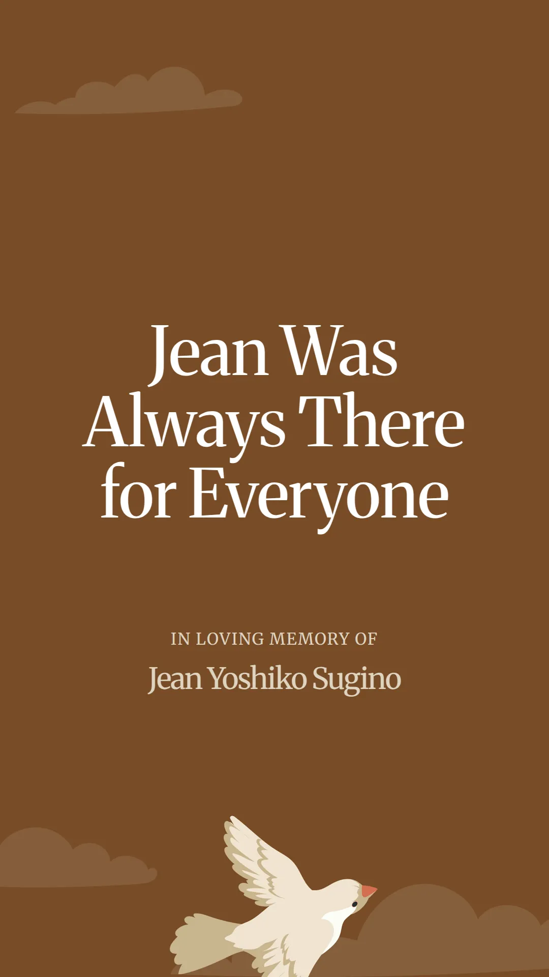 Jean Was Always There for Everyone