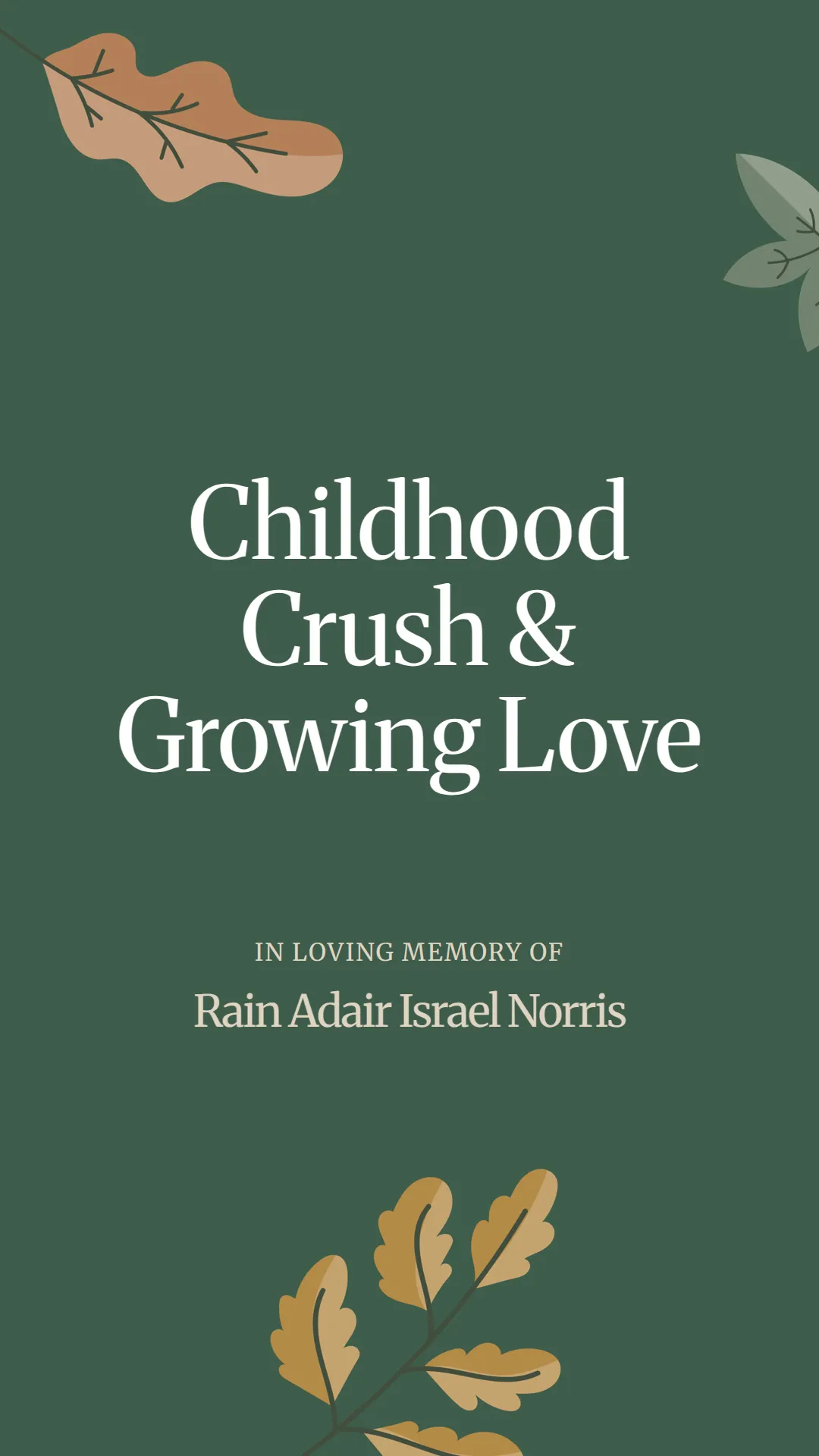 Childhood Crush and Growing Love