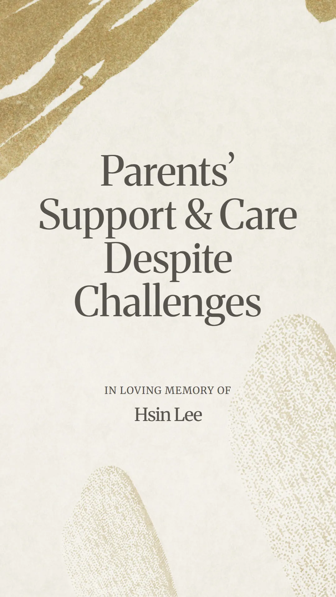 Parents’ Support and Care Despite Challenges