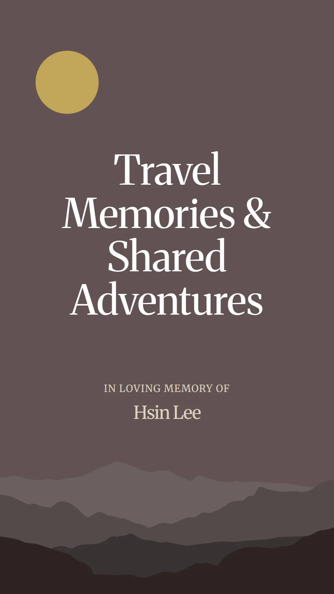 Travel Memories and Shared Adventures