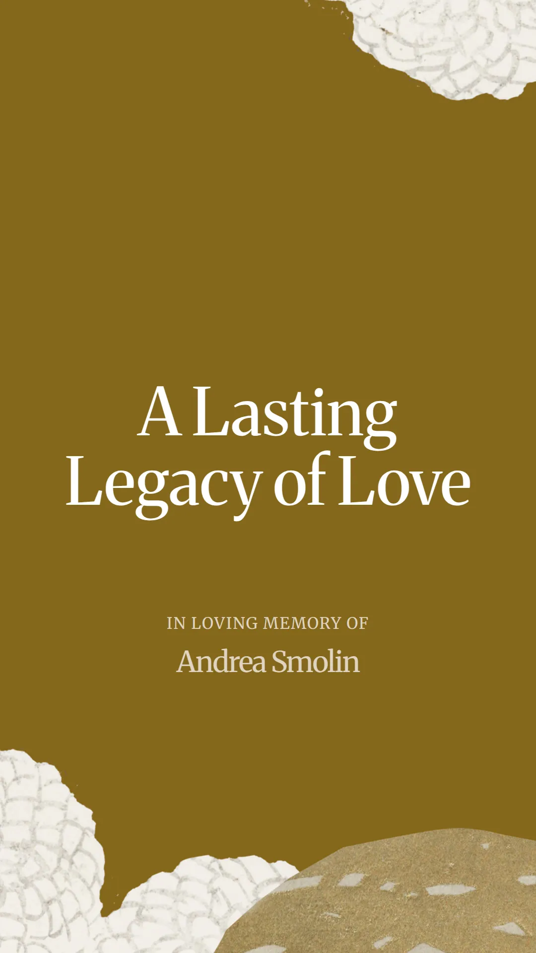 A Lasting Legacy of Love
