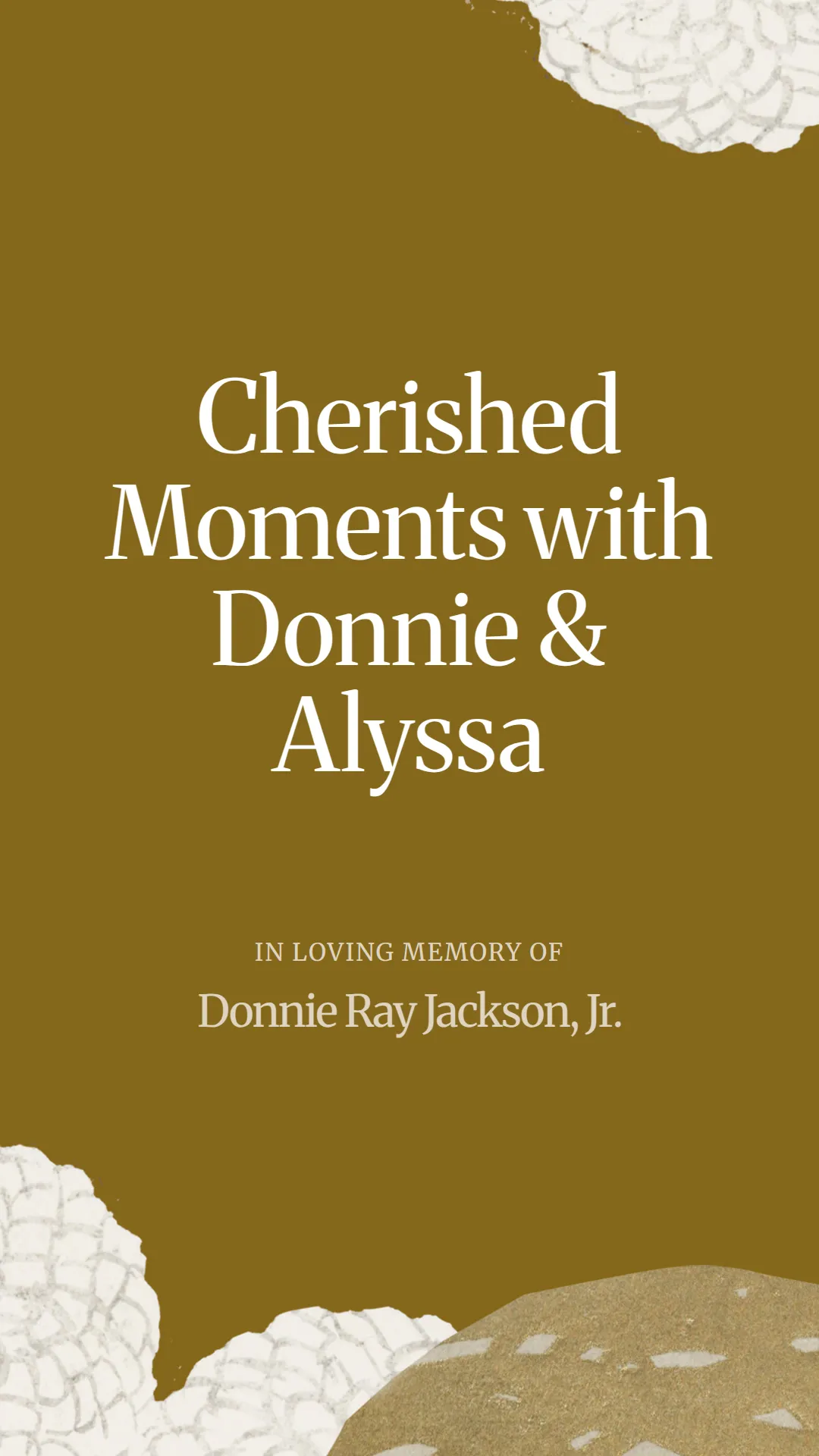 Cherished Moments with Donnie and Alyssa