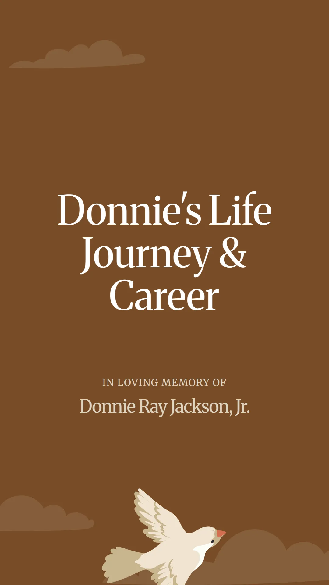 Donnie's Life Journey and Career