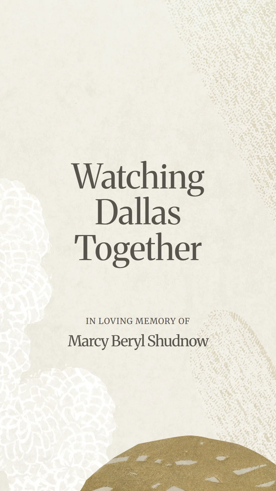 Watching Dallas Together