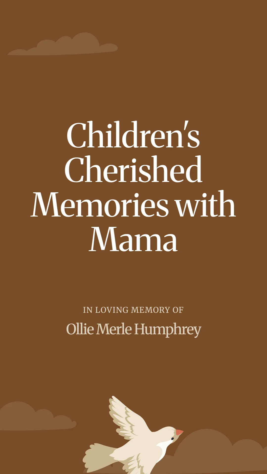 Children's Cherished Memories with Mama