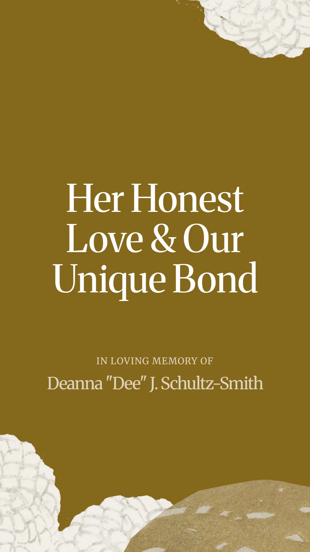 Her Honest Love and Our Unique Bond