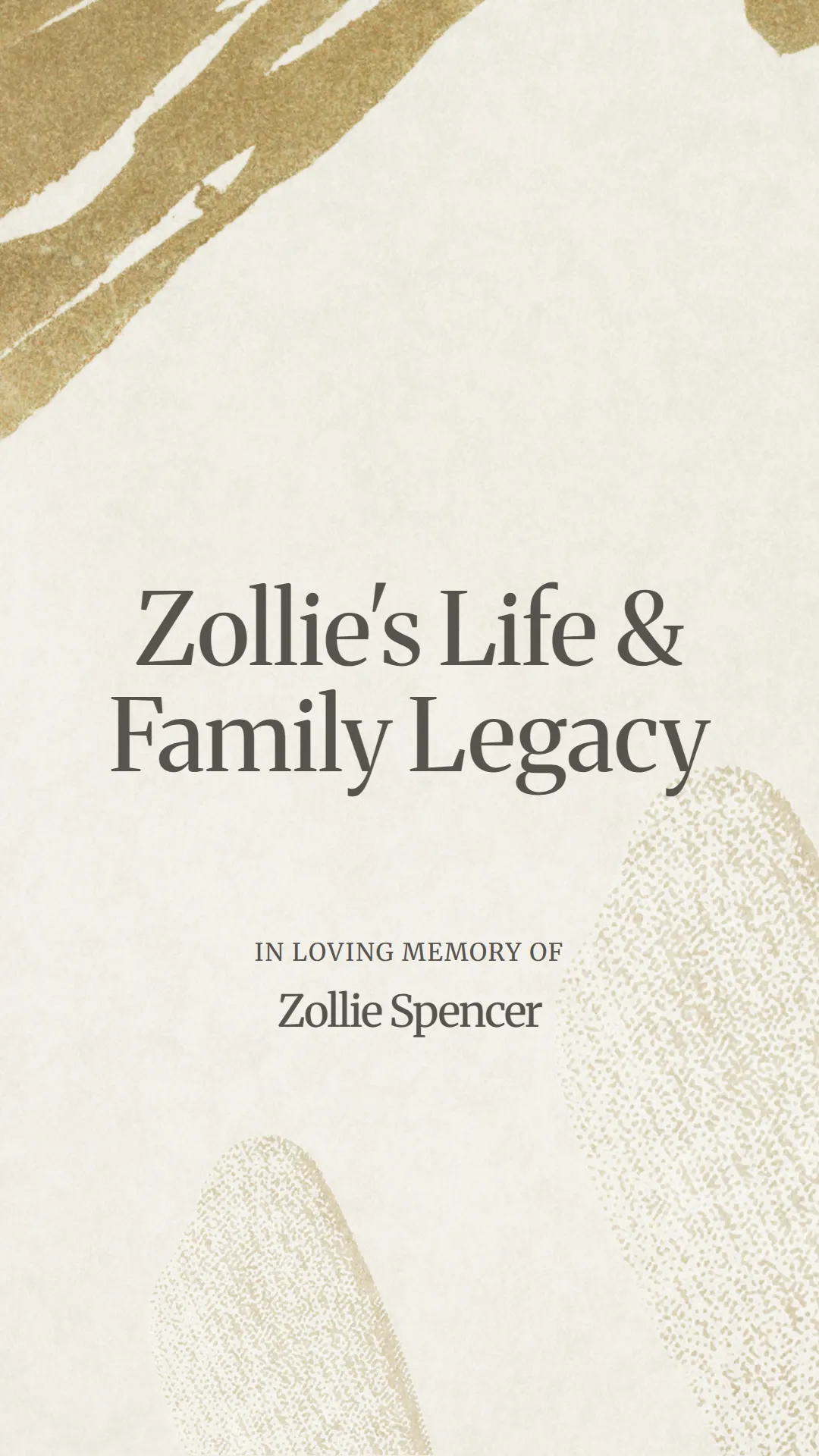 Zollie's Life and Family Legacy