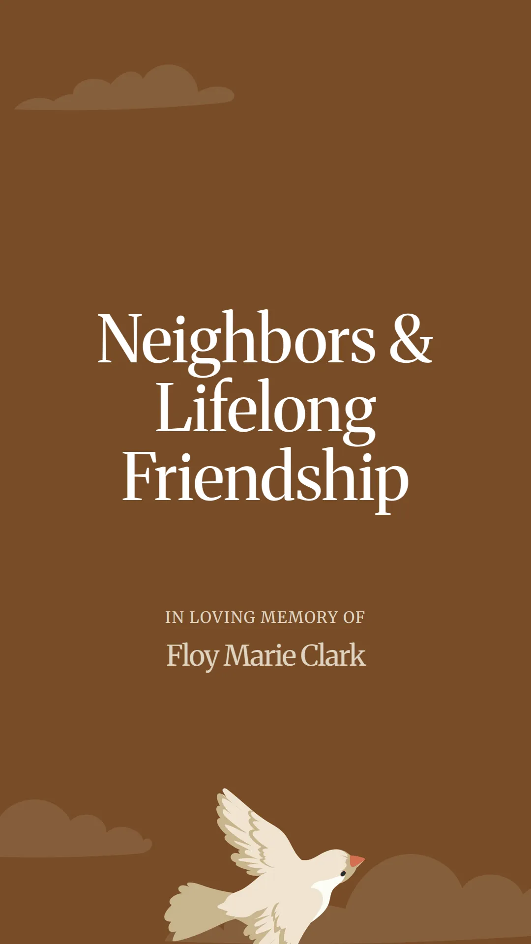 Neighbors and Lifelong Friendship
