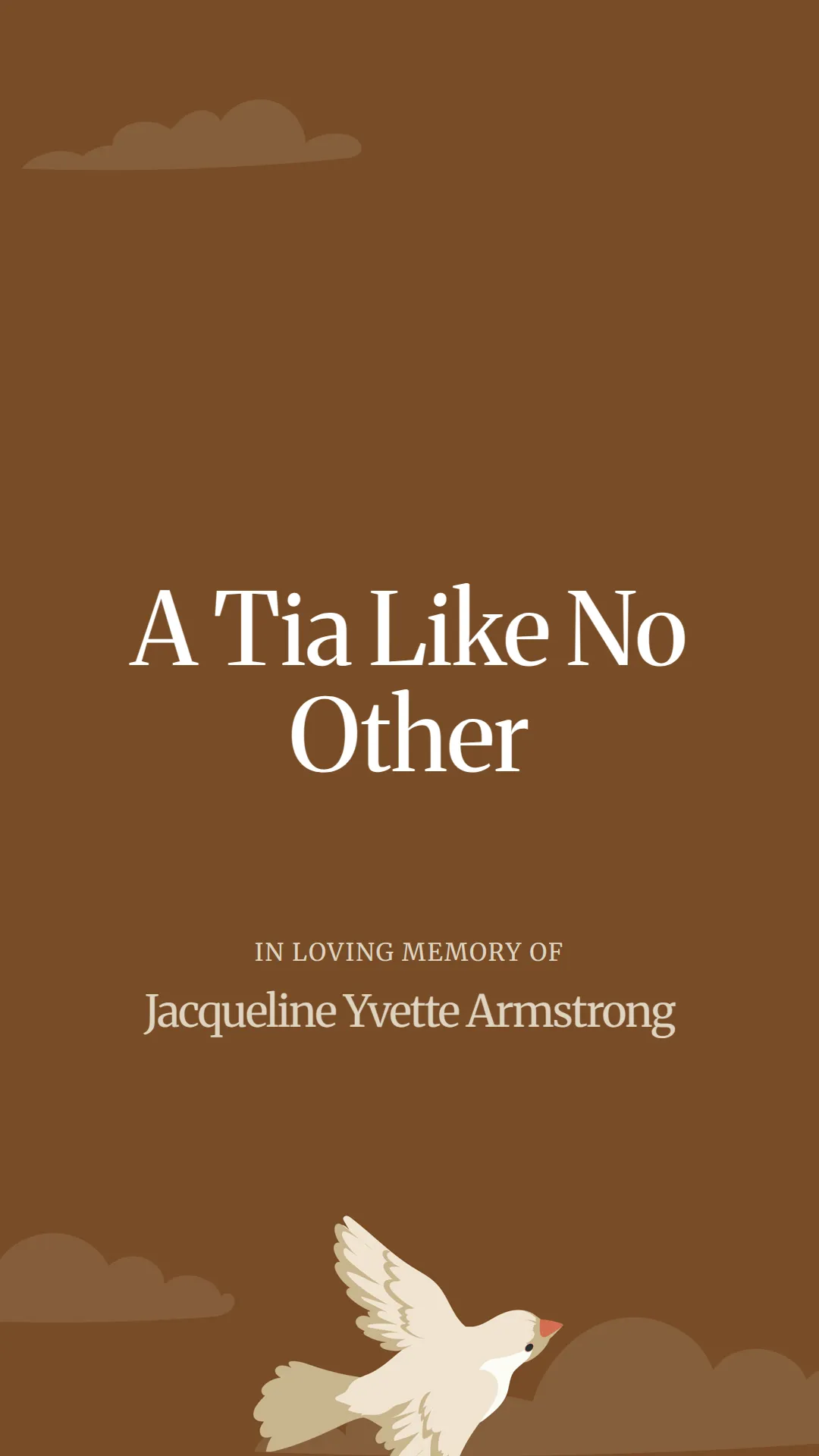 A Tia Like No Other