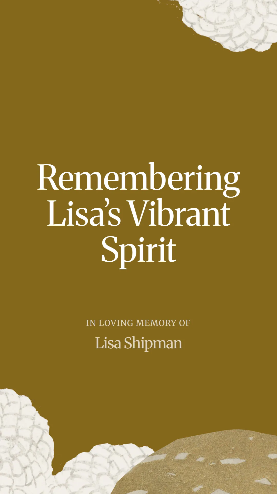 Remembering Lisa’s Vibrant Spirit