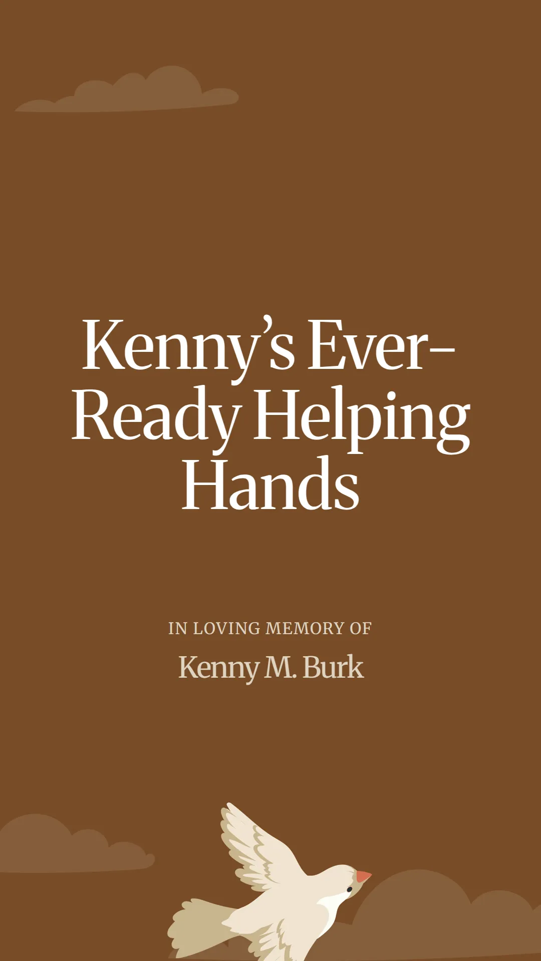 Kenny’s Ever-Ready Helping Hands