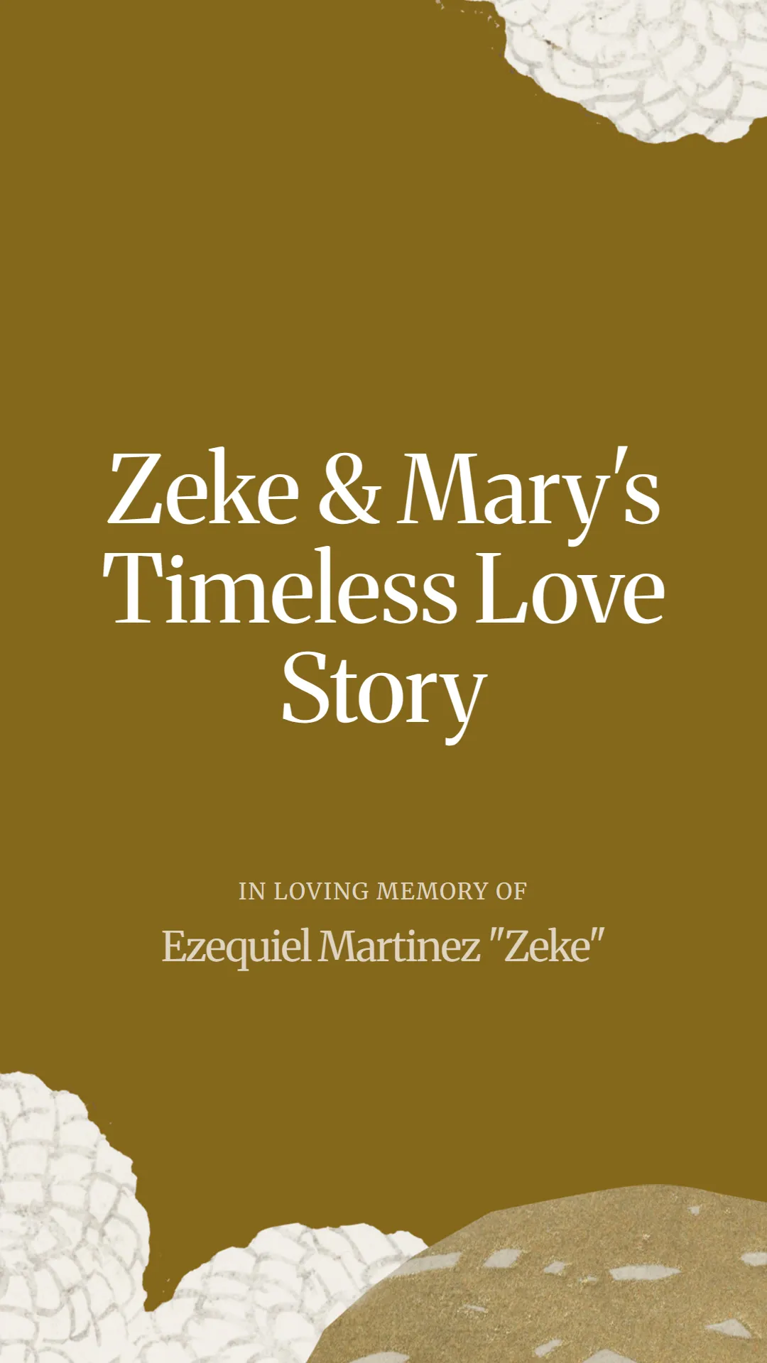 Zeke and Mary's Timeless Love Story