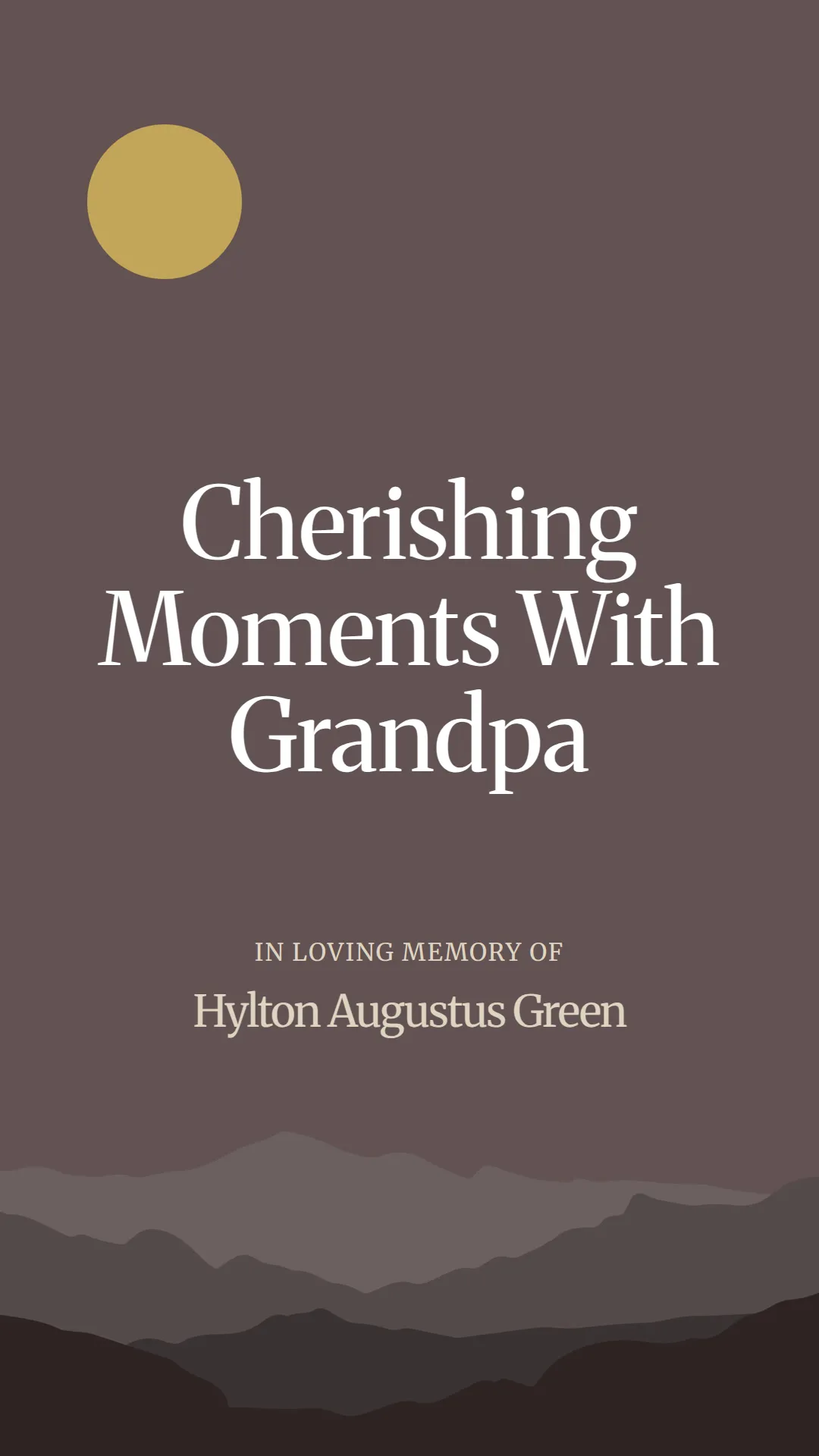 Cherishing Moments With Grandpa