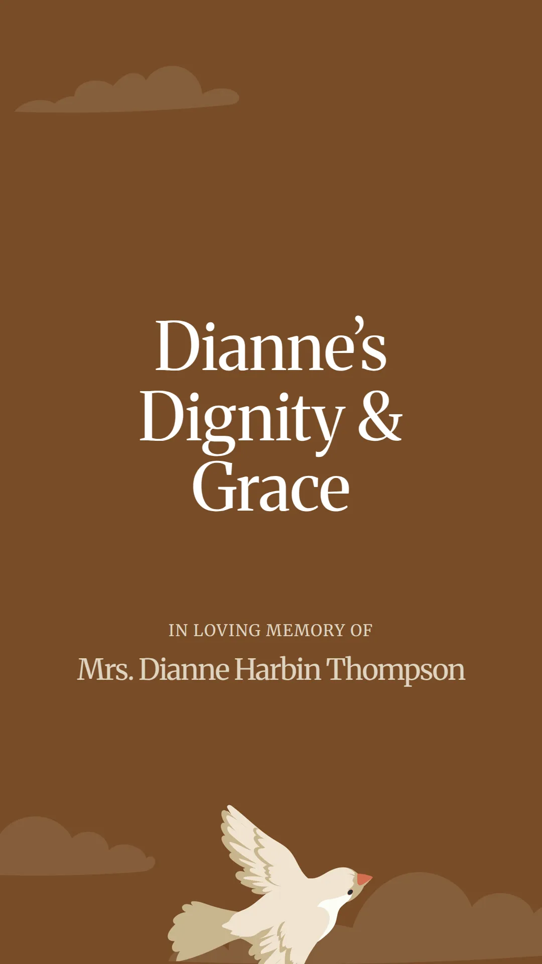 Dianne’s Dignity and Grace