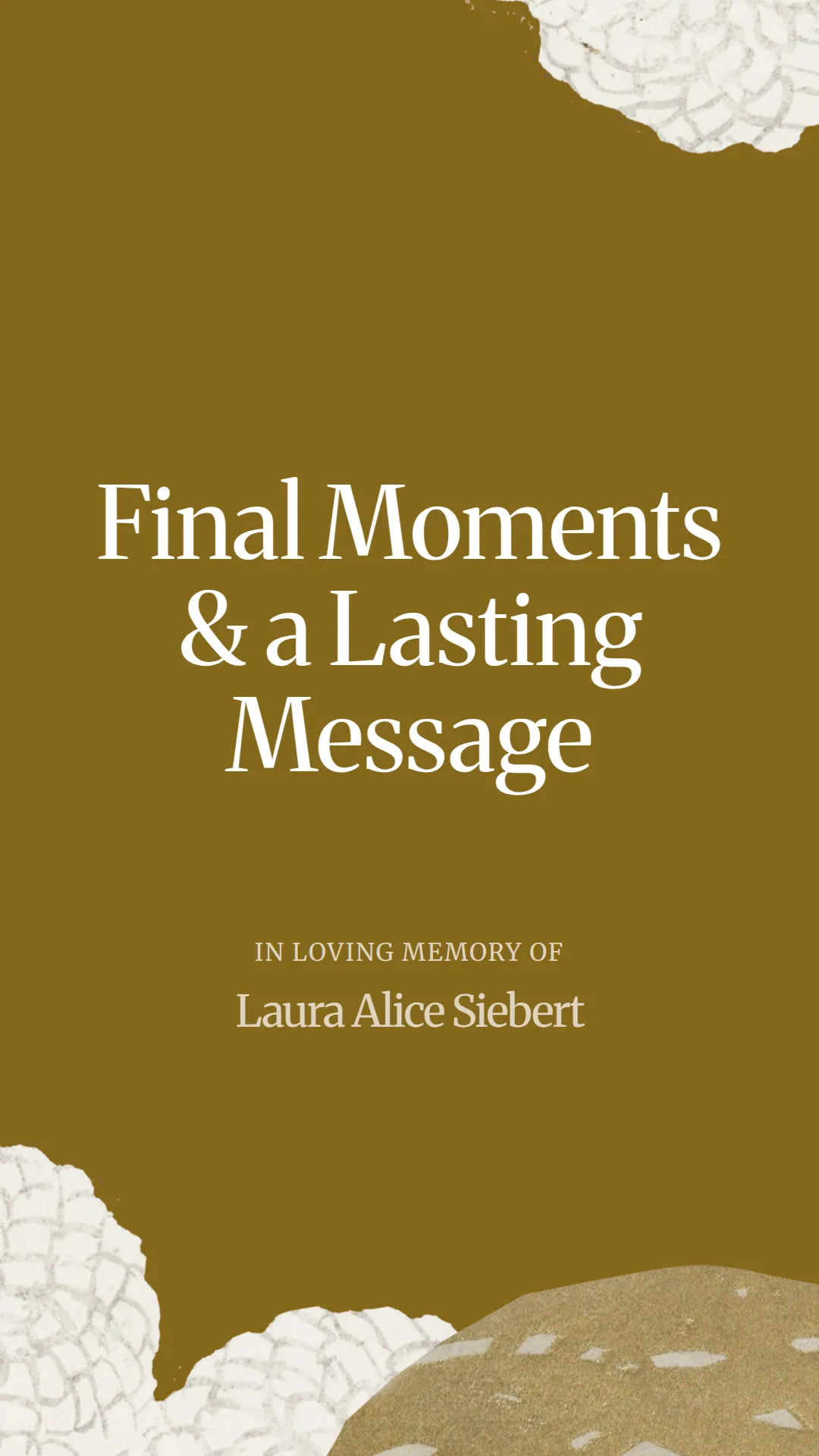 Final Moments and a Lasting Message