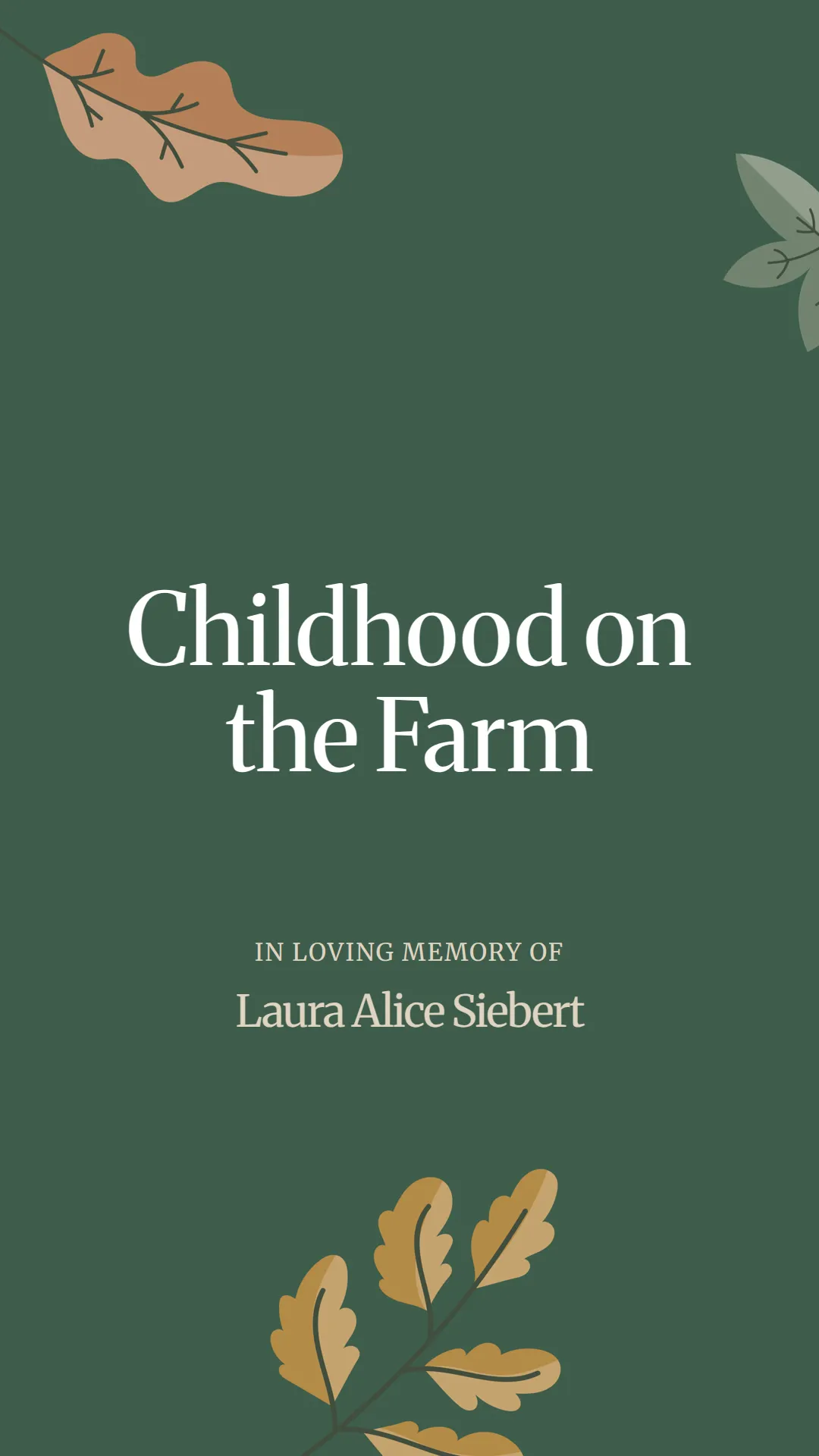Childhood on the Farm