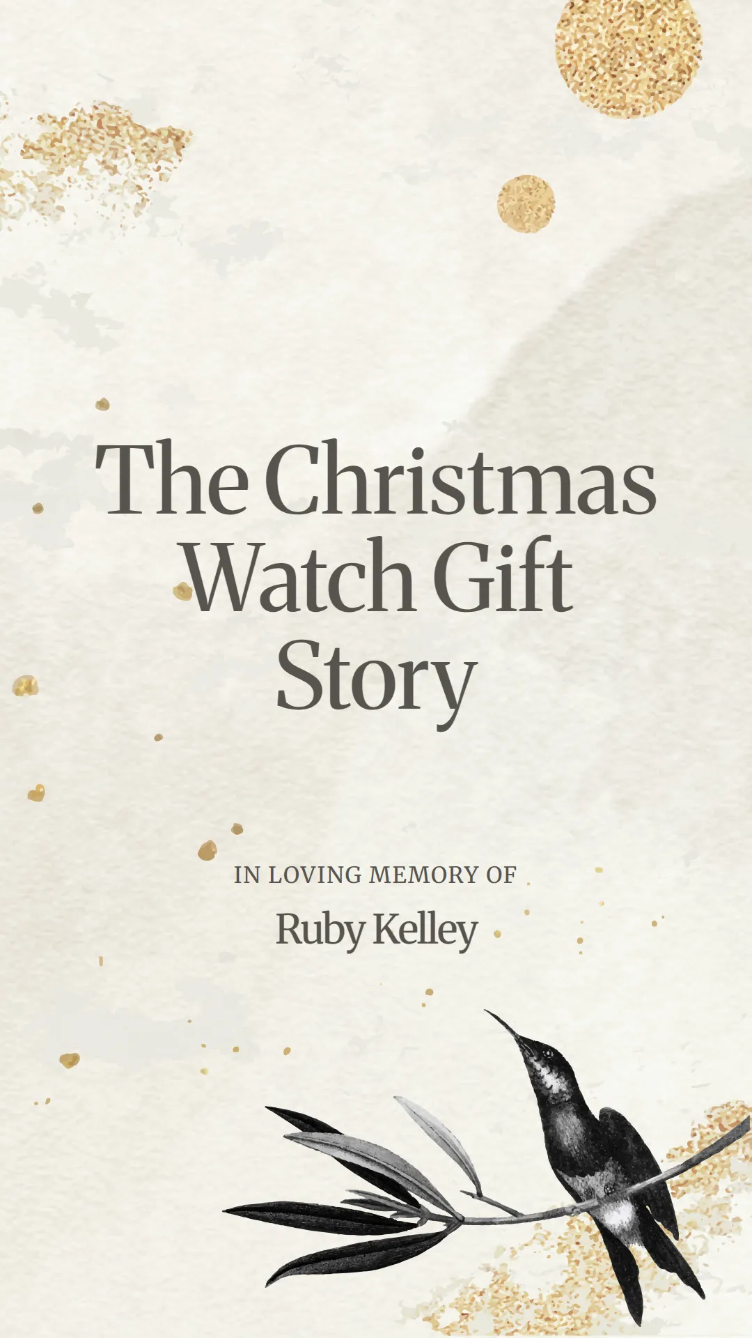 The Christmas Watch Gift Story