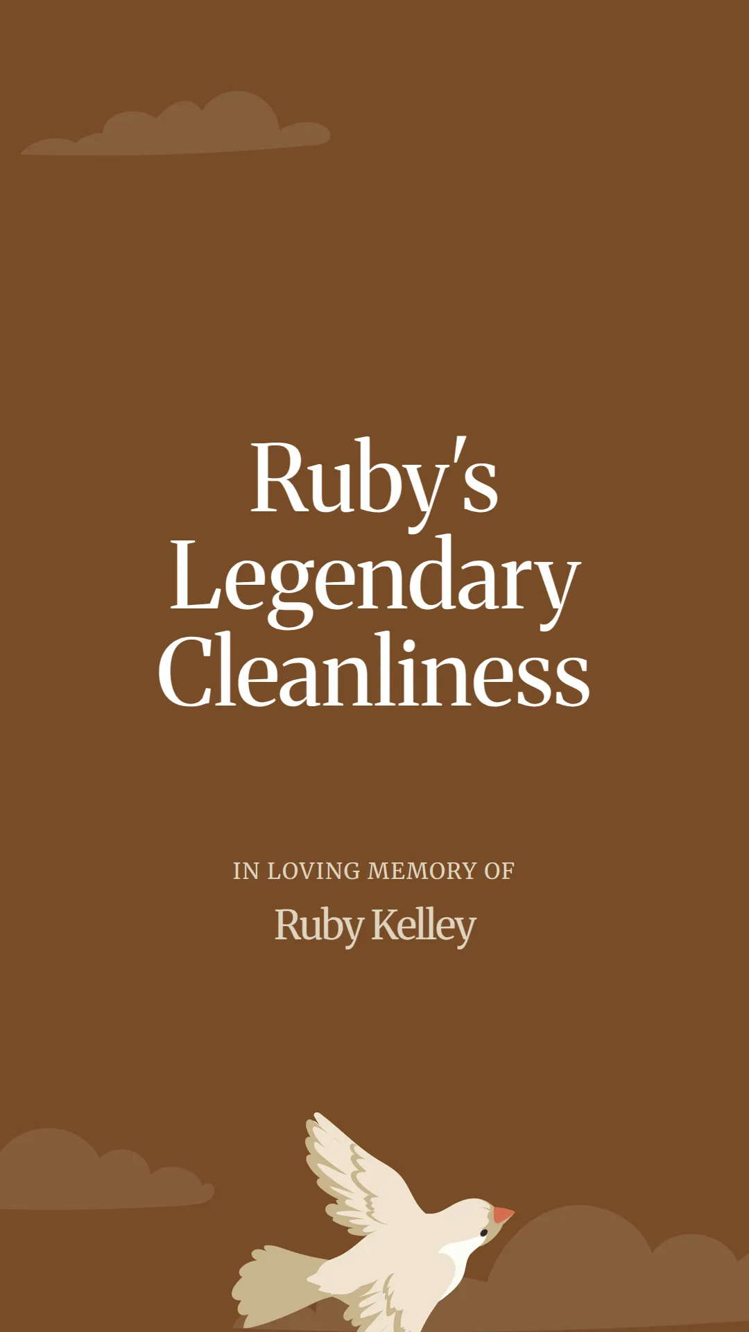 Ruby's Legendary Cleanliness