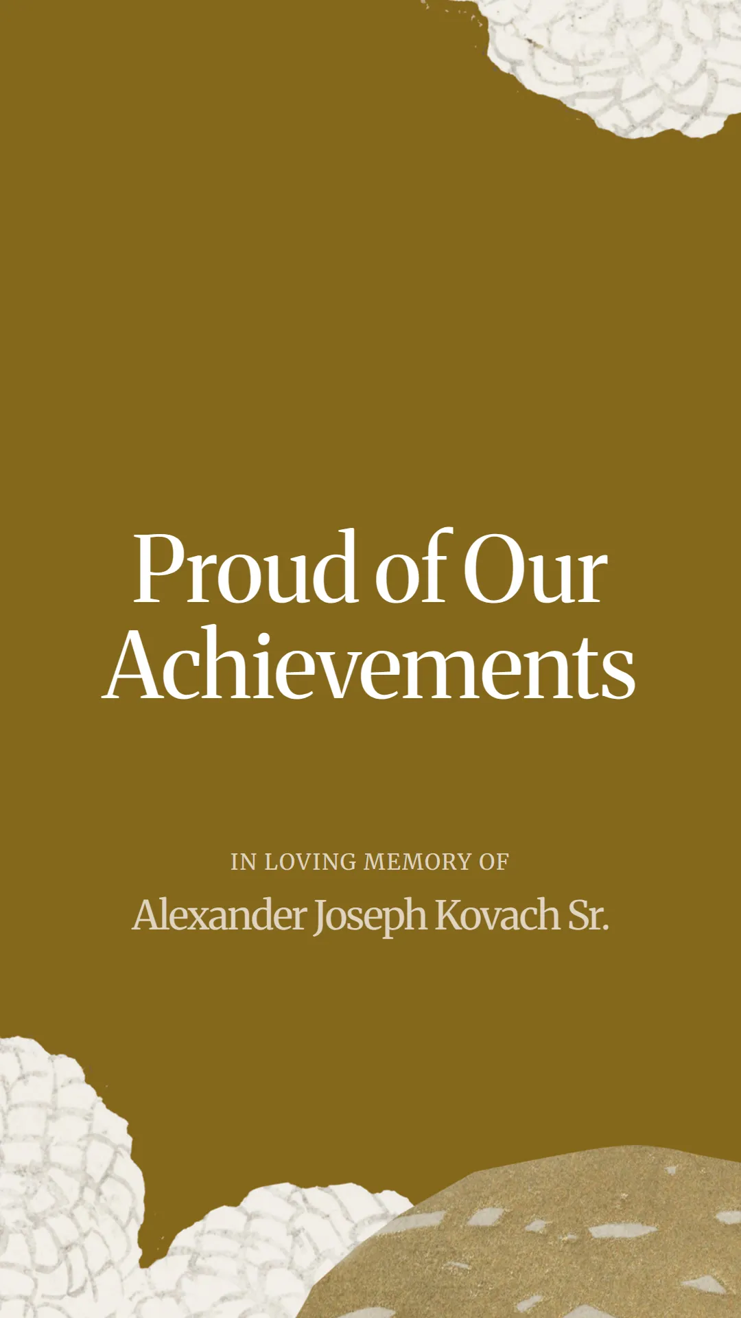 Proud of Our Achievements