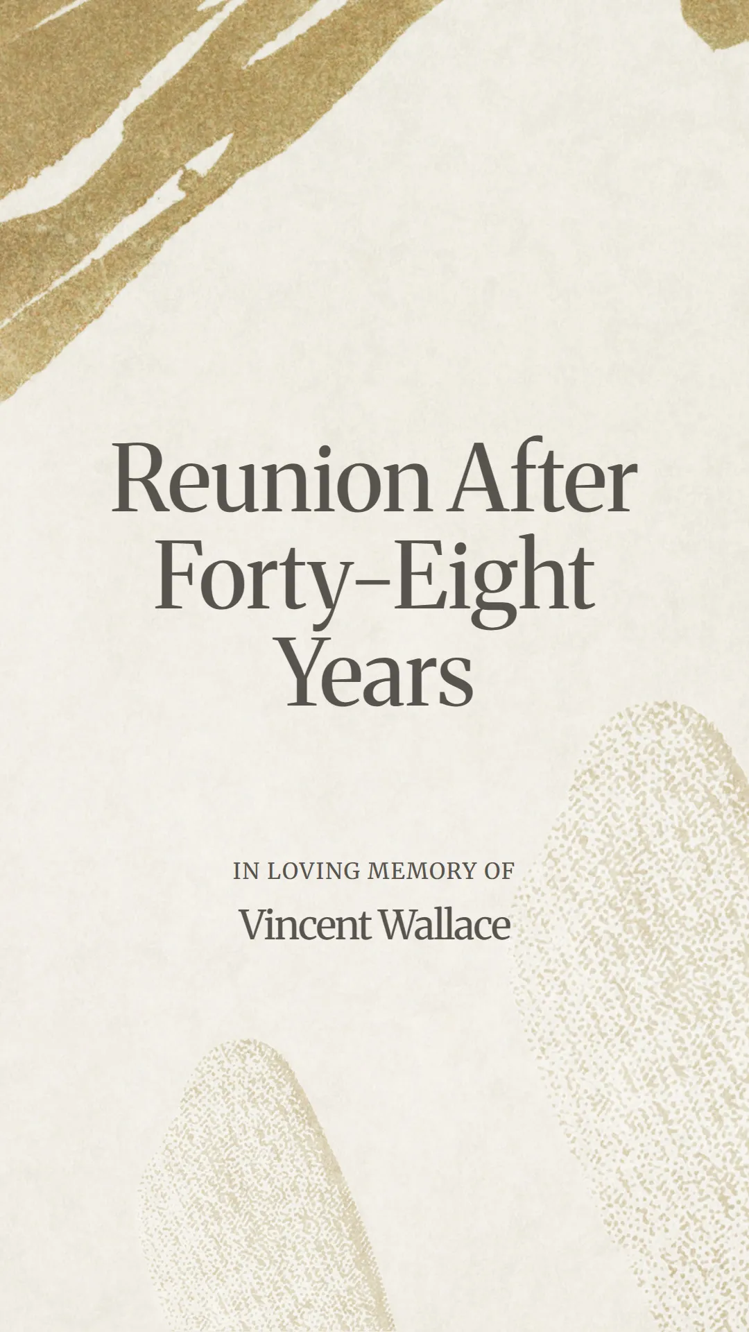 Reunion After Forty-Eight Years