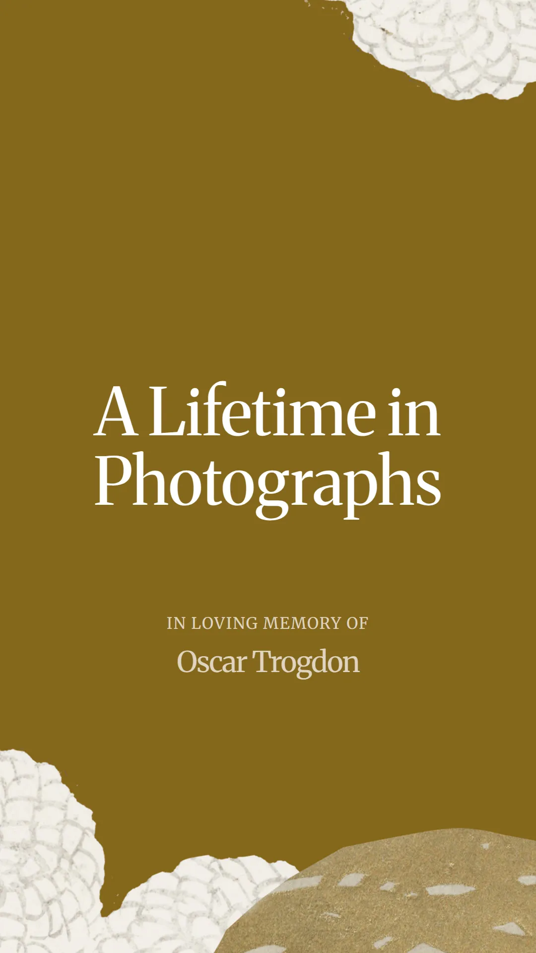 A Lifetime in Photographs