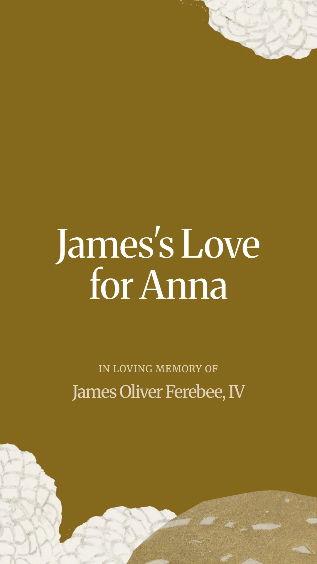 James's Love for Anna