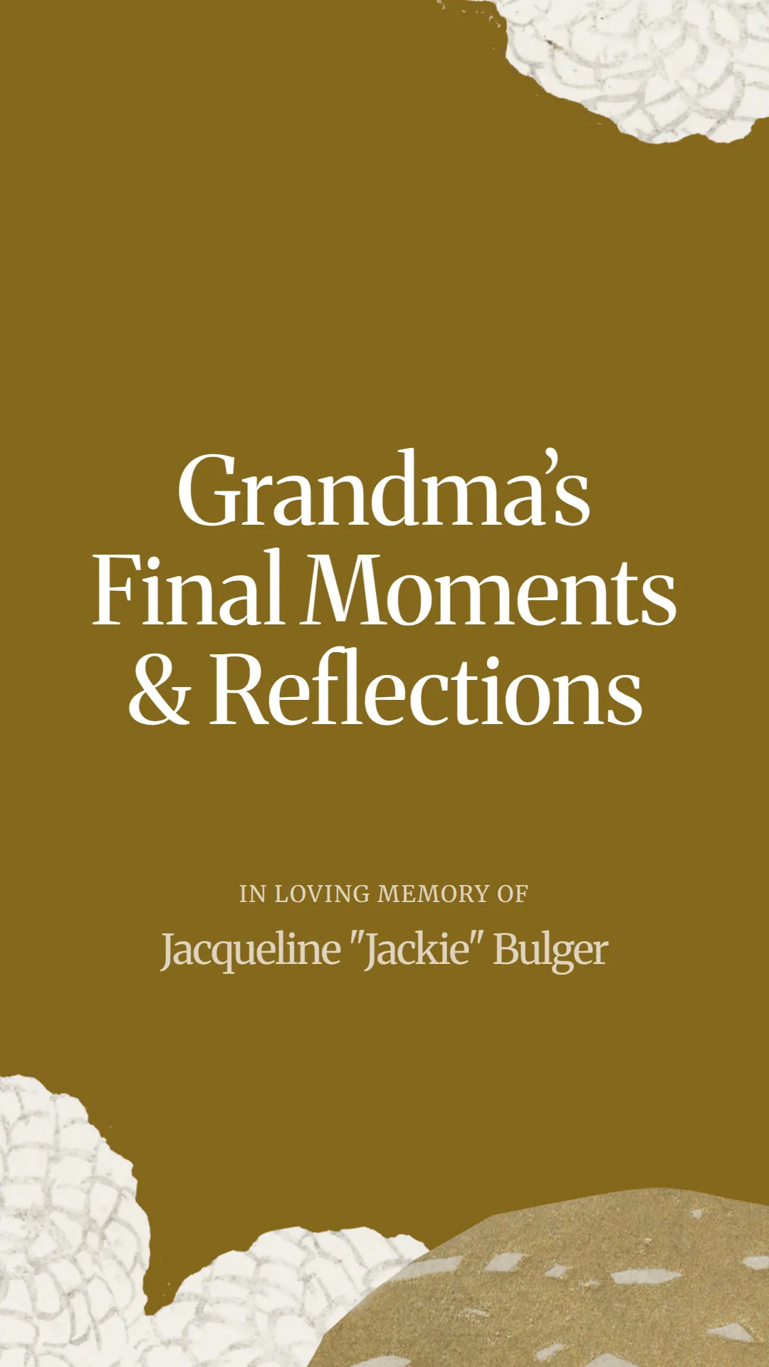 Grandma’s Final Moments and Reflections