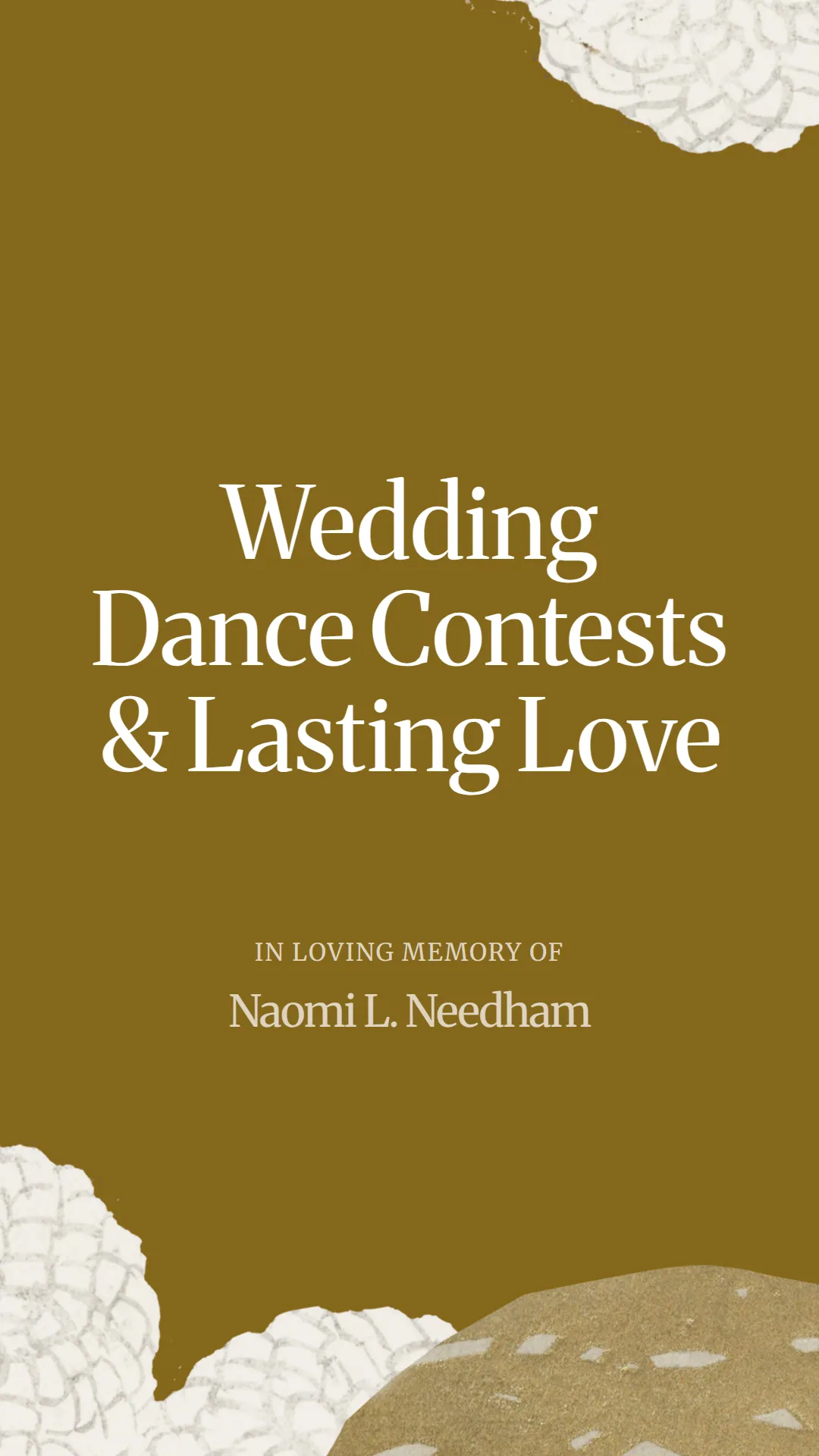 Wedding Dance Contests and Lasting Love