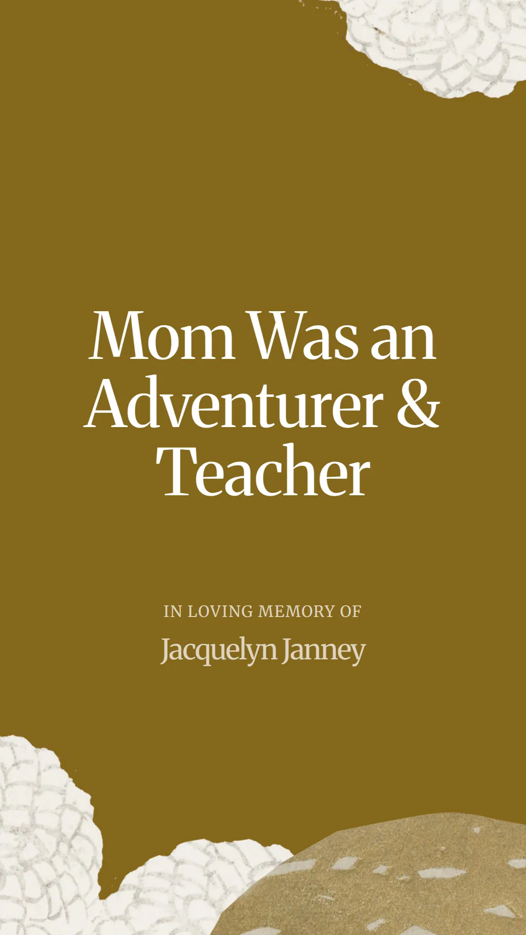 Mom Was an Adventurer and Teacher