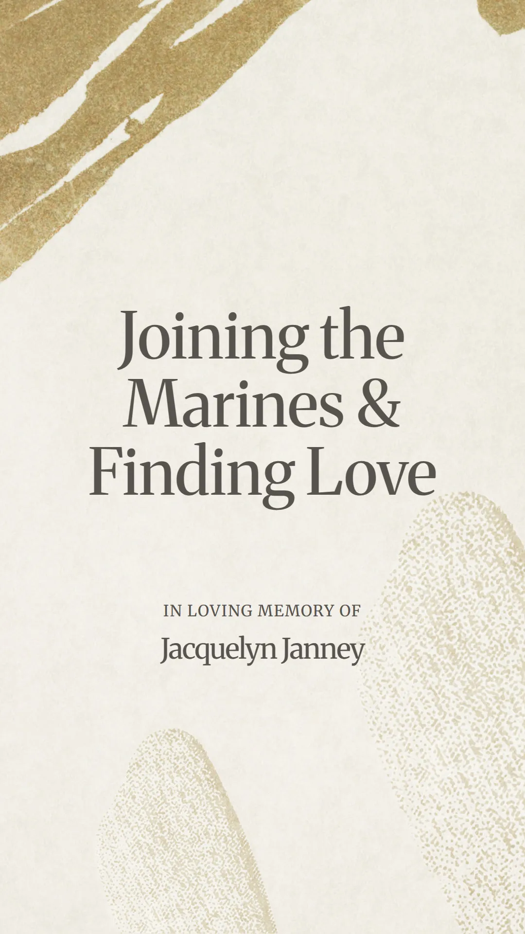 Joining the Marines and Finding Love