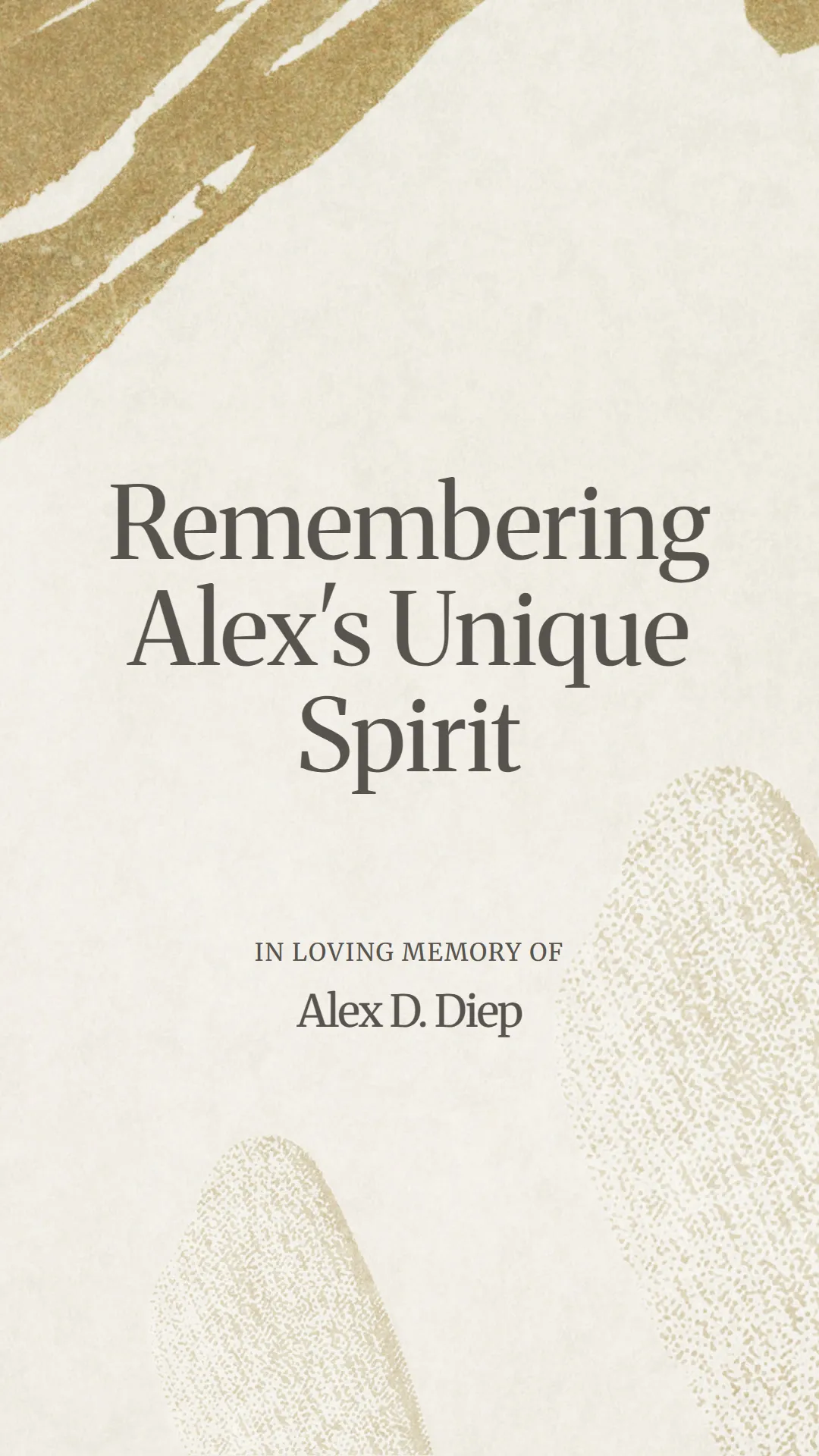 Remembering Alex's Unique Spirit