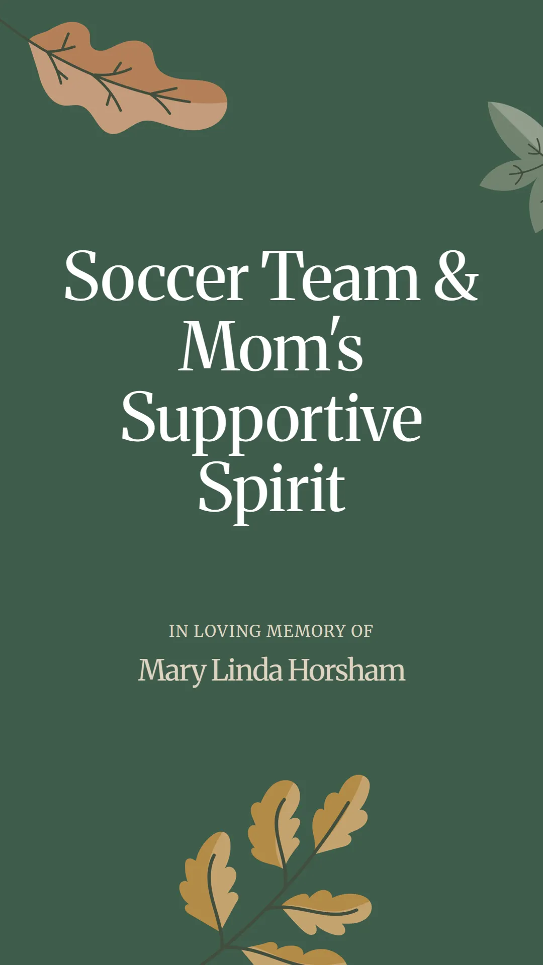 Soccer Team and Mom's Supportive Spirit