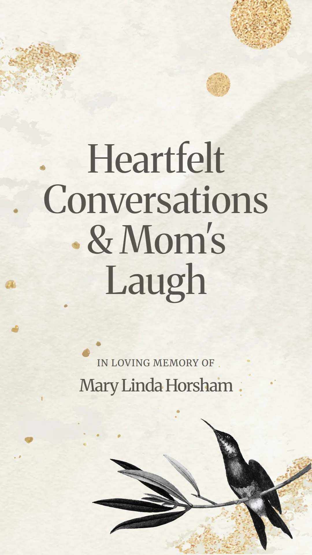 Heartfelt Conversations and Mom's Laugh