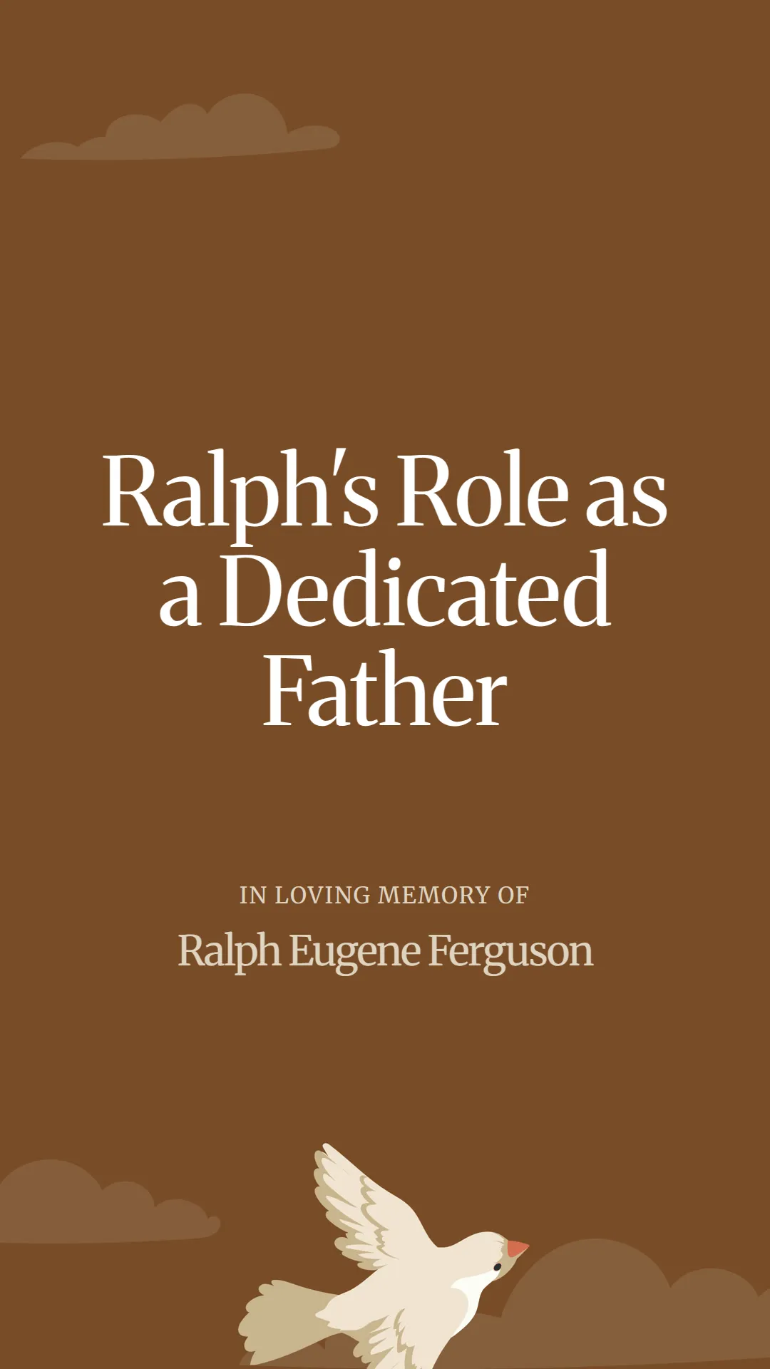 Ralph's Role as a Dedicated Father