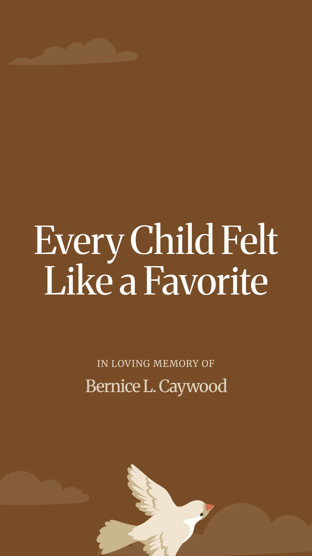 Every Child Felt Like a Favorite