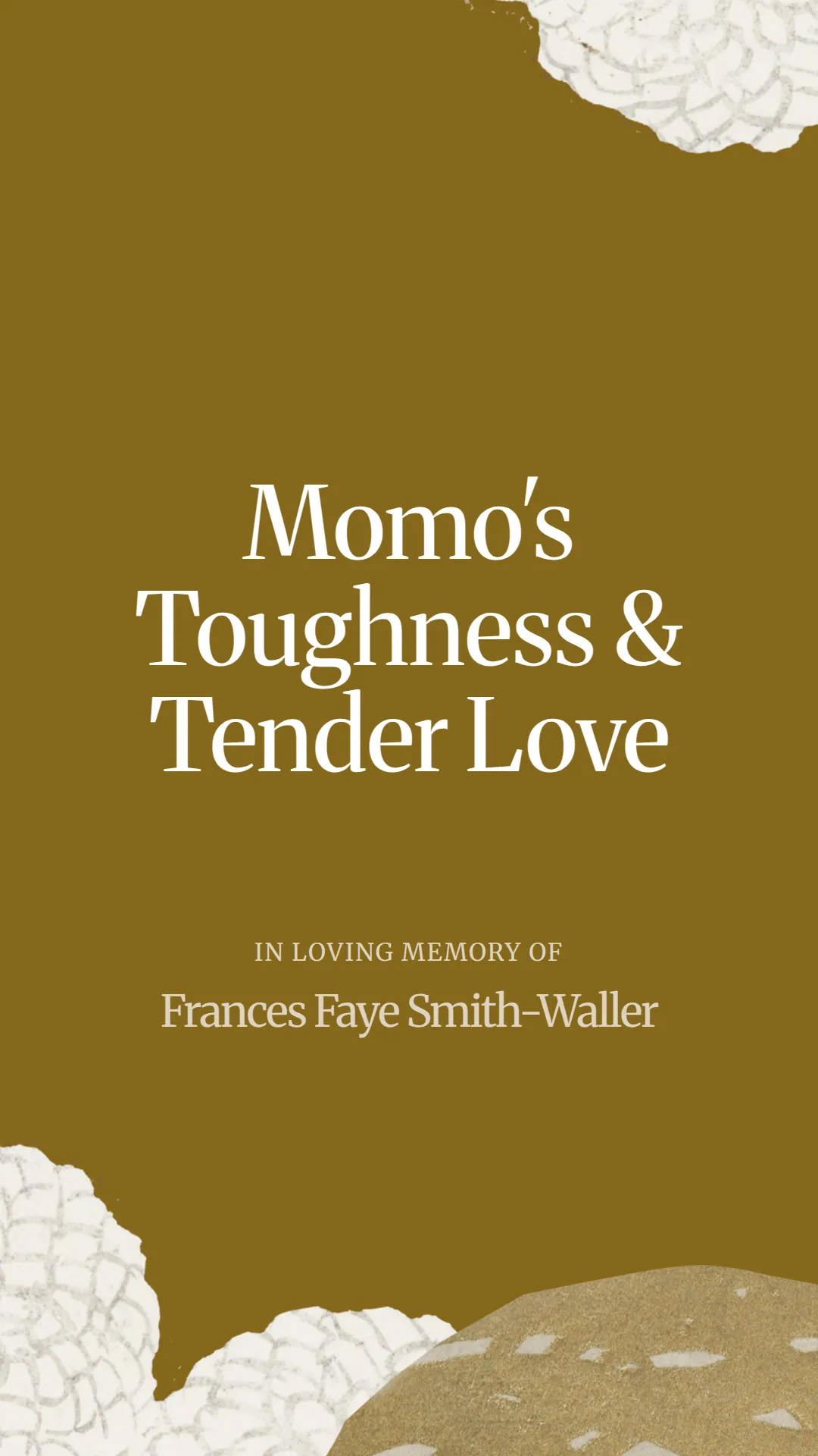 Momo's Toughness and Tender Love