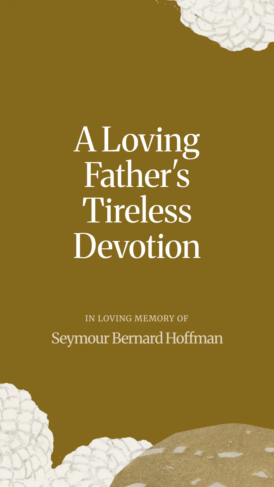 A Loving Father's Tireless Devotion