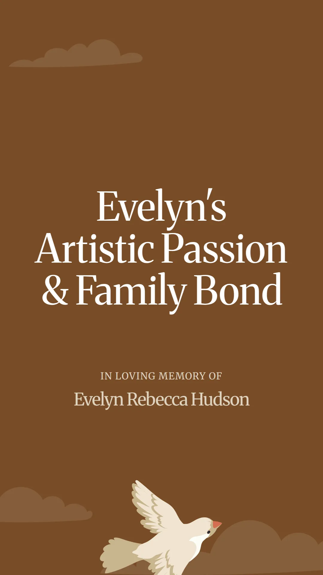 Evelyn's Artistic Passion and Family Bond