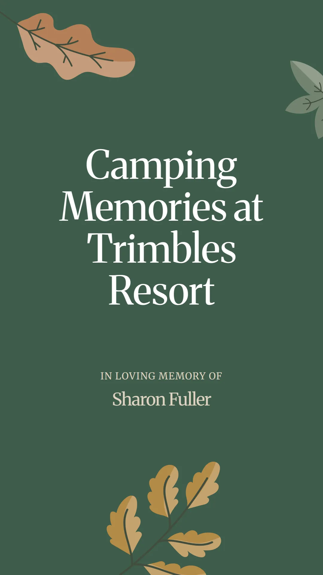 Camping Memories at Trimbles Resort