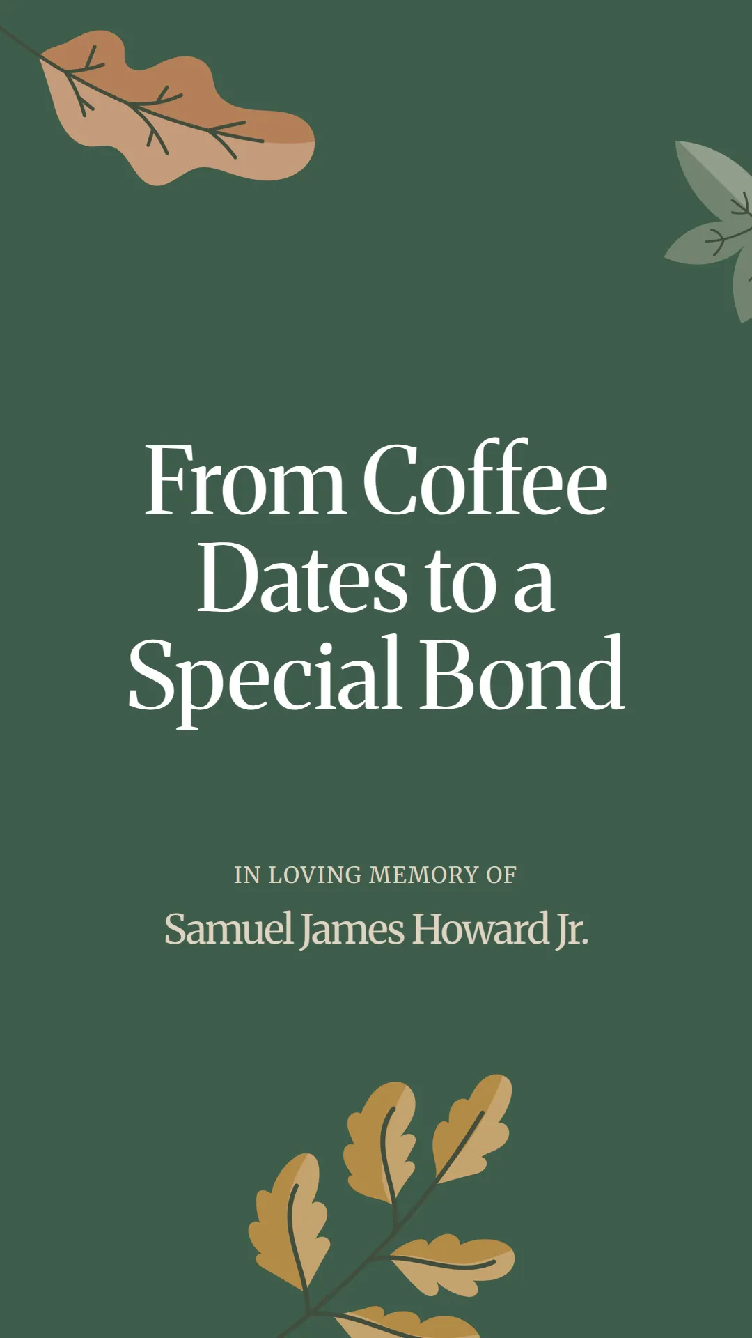 From Coffee Dates to a Special Bond