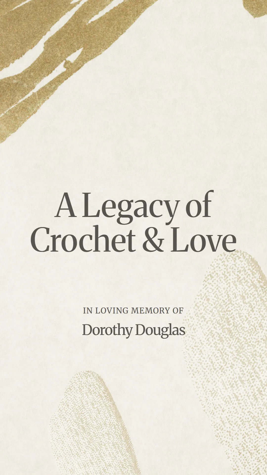 A Legacy of Crochet and Love