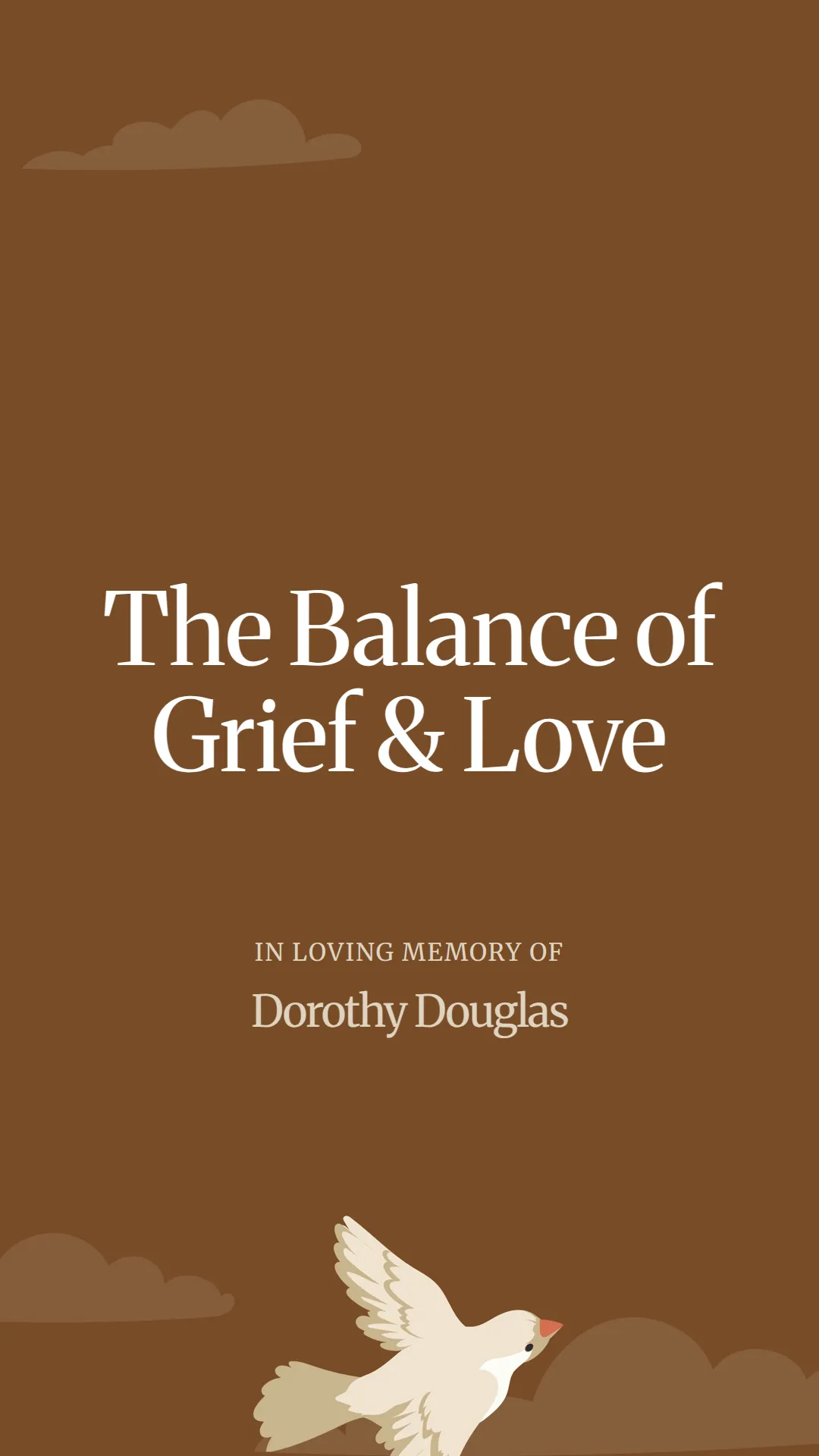 The Balance of Grief and Love