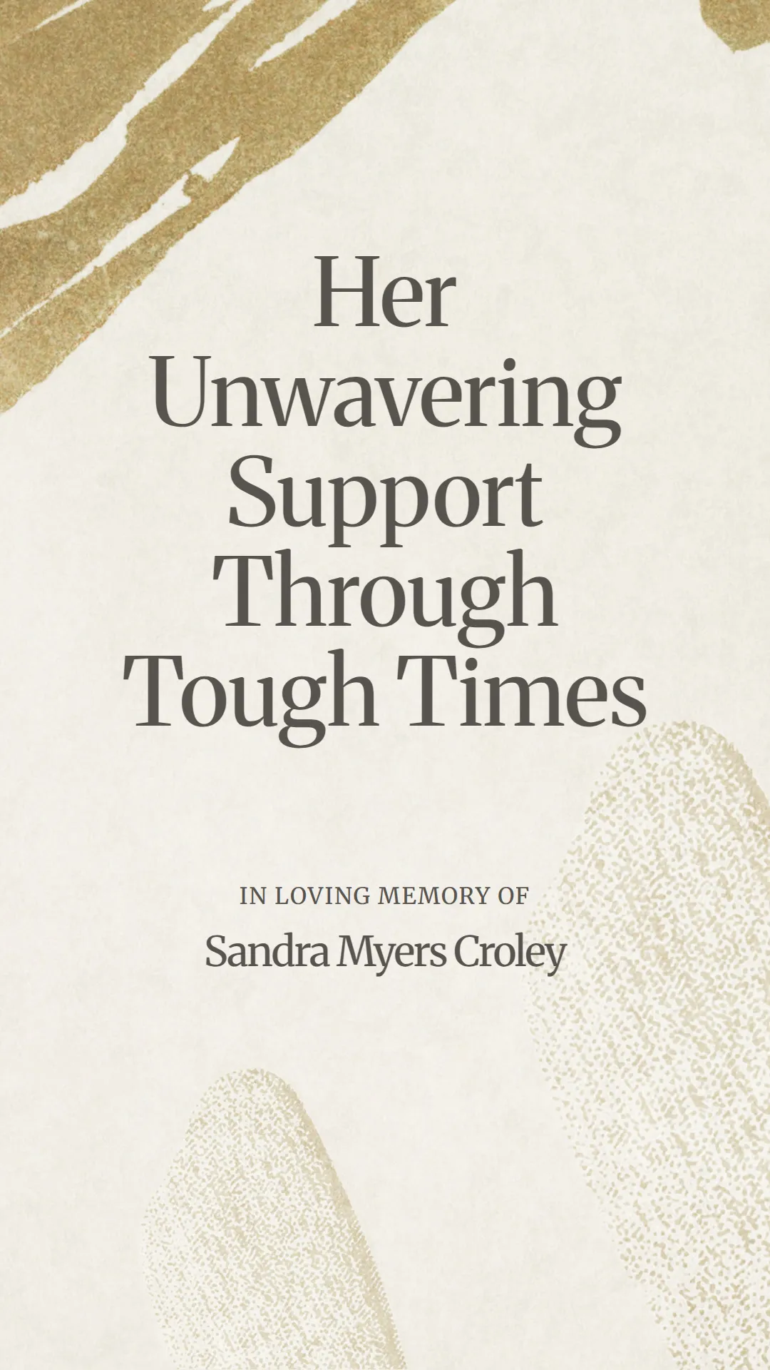 Her Unwavering Support Through Tough Times