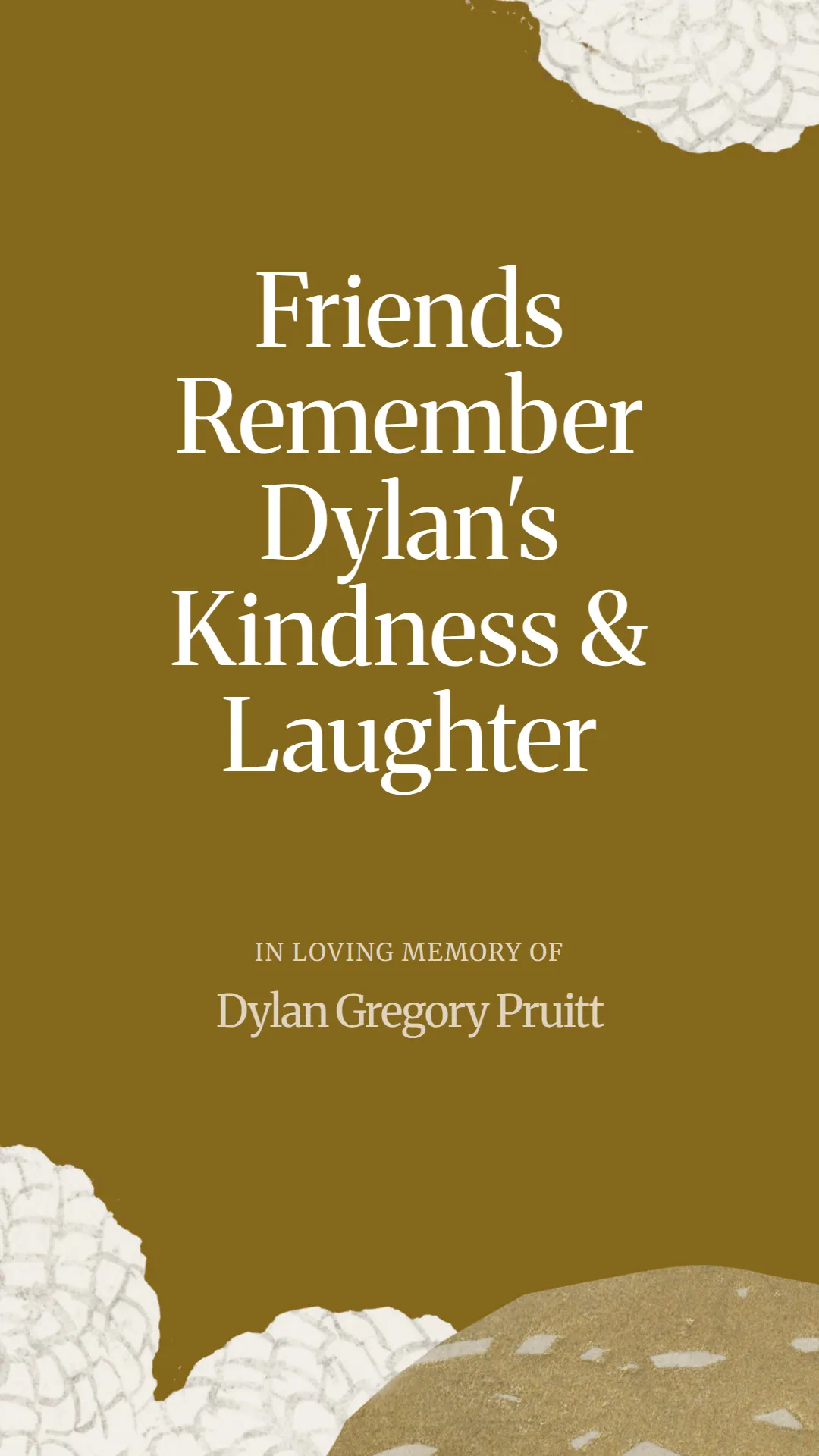 Friends Remember Dylan's Kindness and Laughter