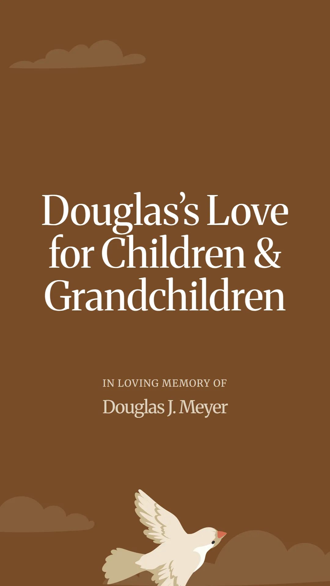 Douglas’s Love for Children and Grandchildren