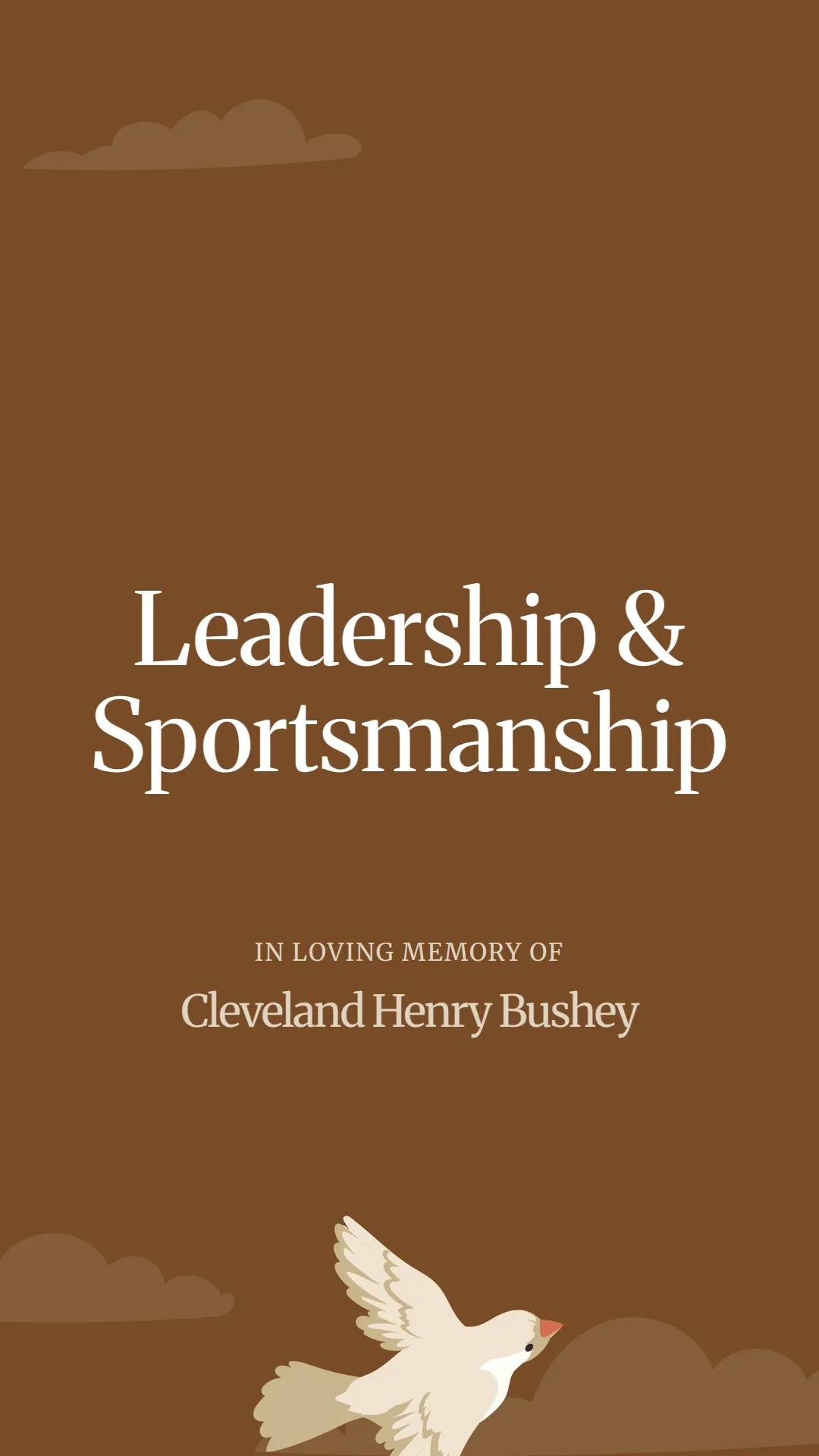 Leadership and Sportsmanship