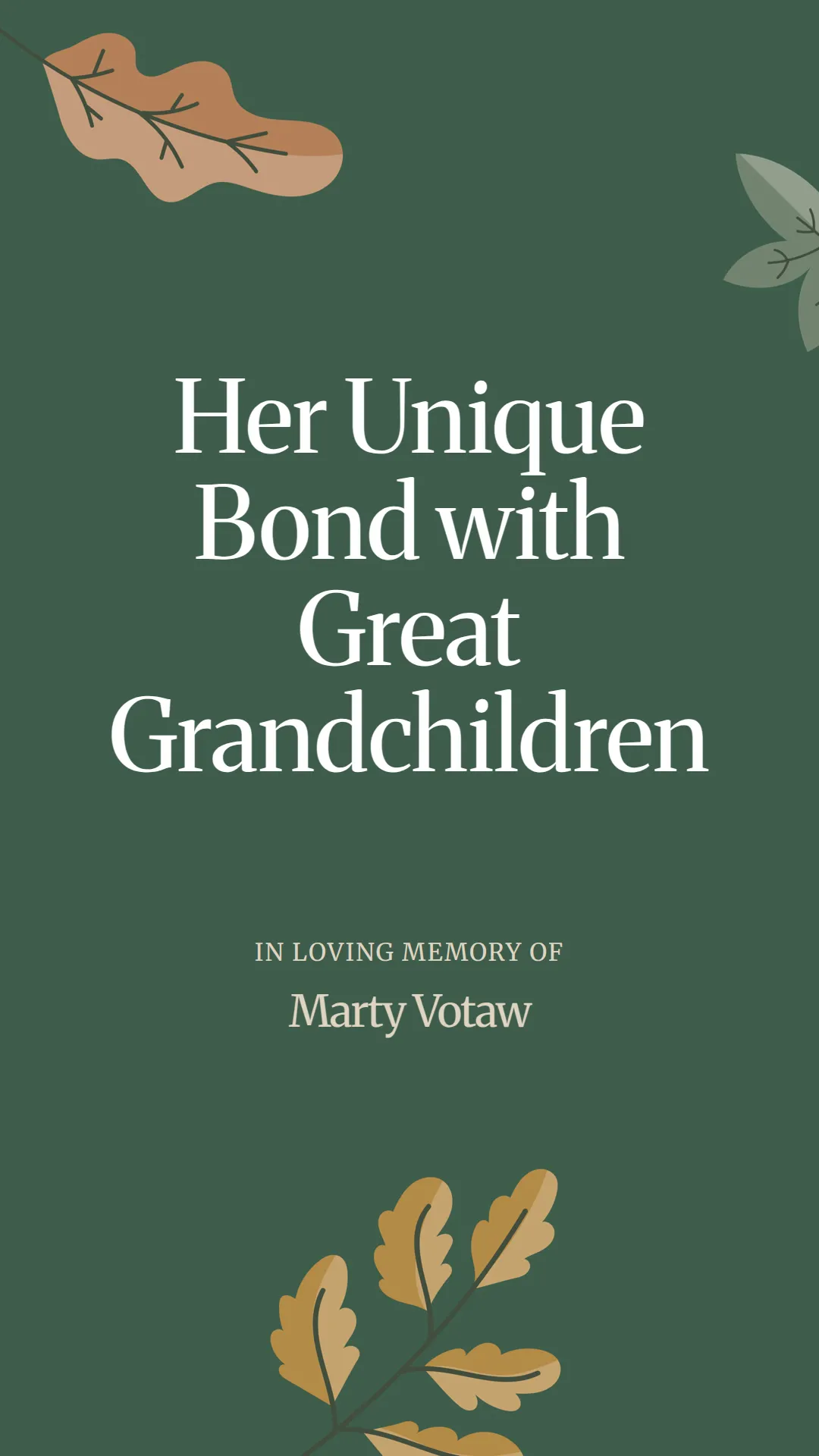Her Unique Bond with Great Grandchildren