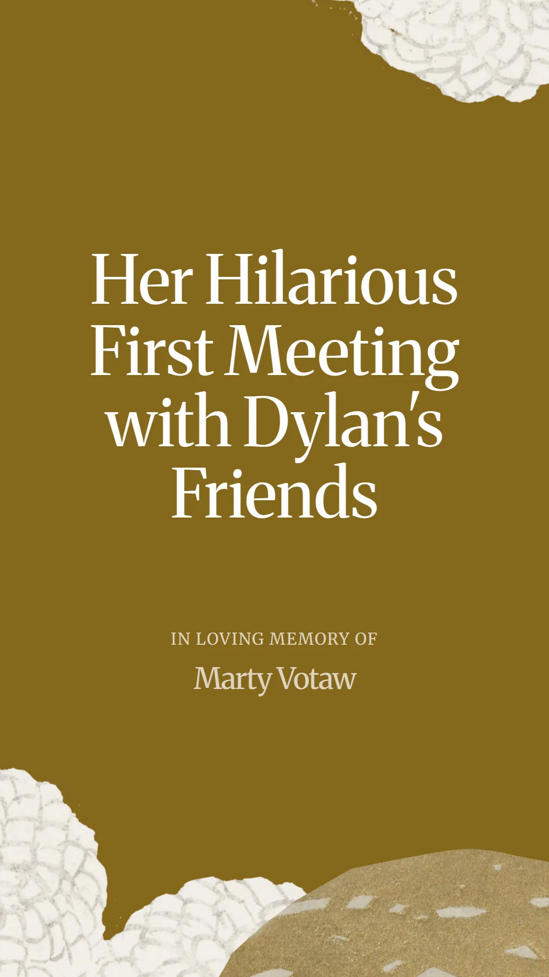 Her Hilarious First Meeting with Dylan's Friends